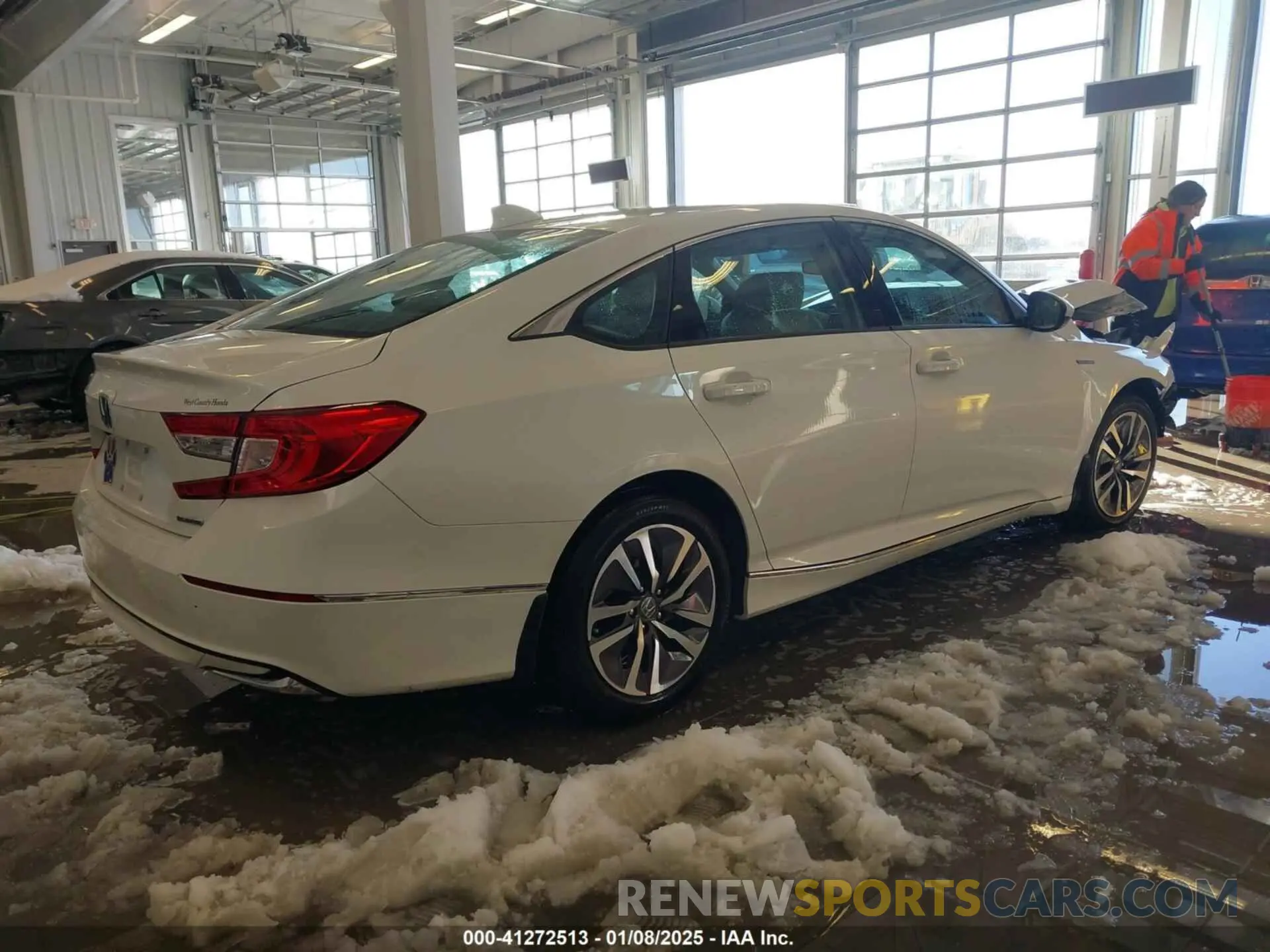 4 fotografías del automóvil dañado 1HGCV3F40MA002004 HONDA ACCORD 2021