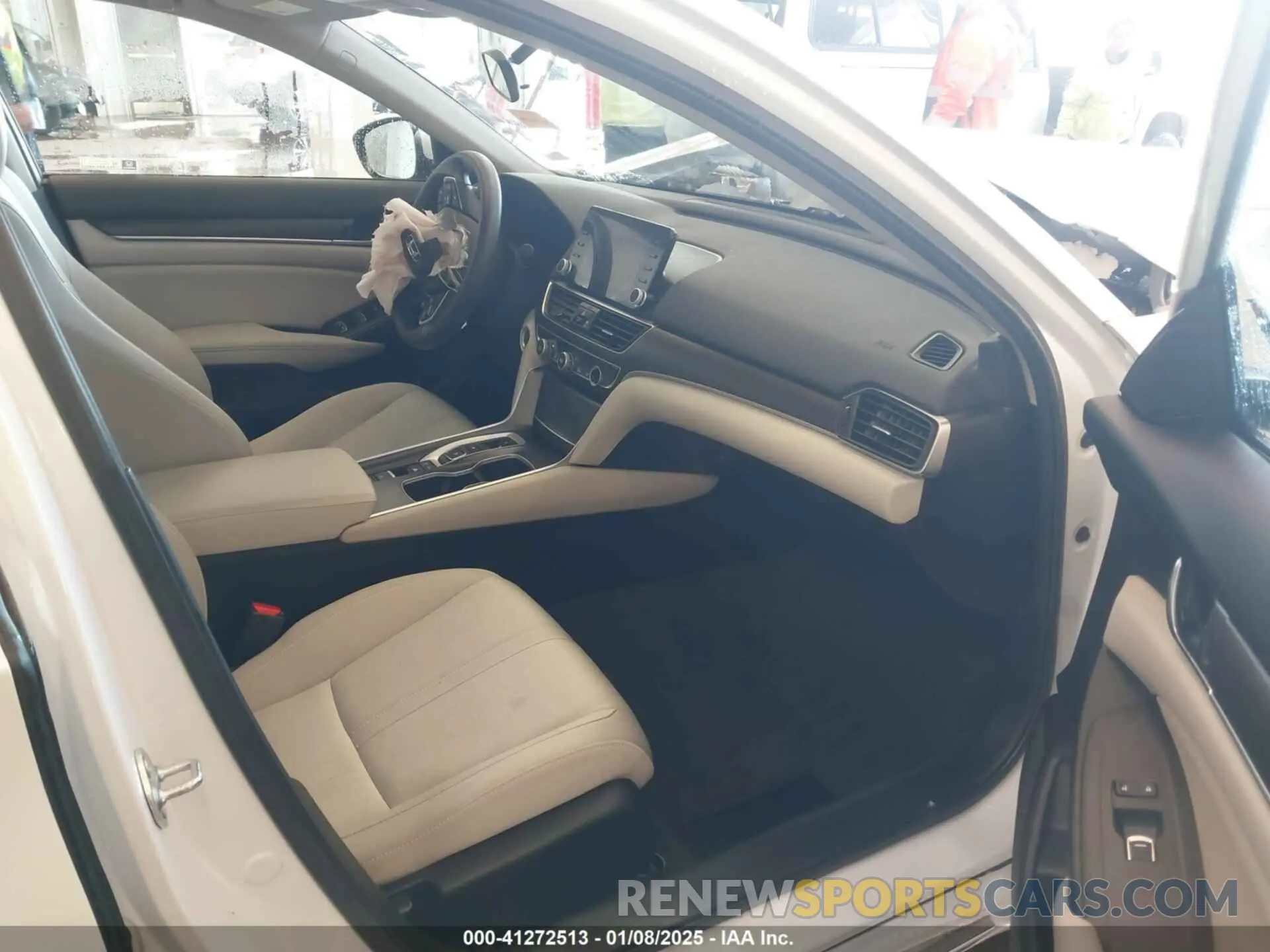 5 fotografías del automóvil dañado 1HGCV3F40MA002004 HONDA ACCORD 2021