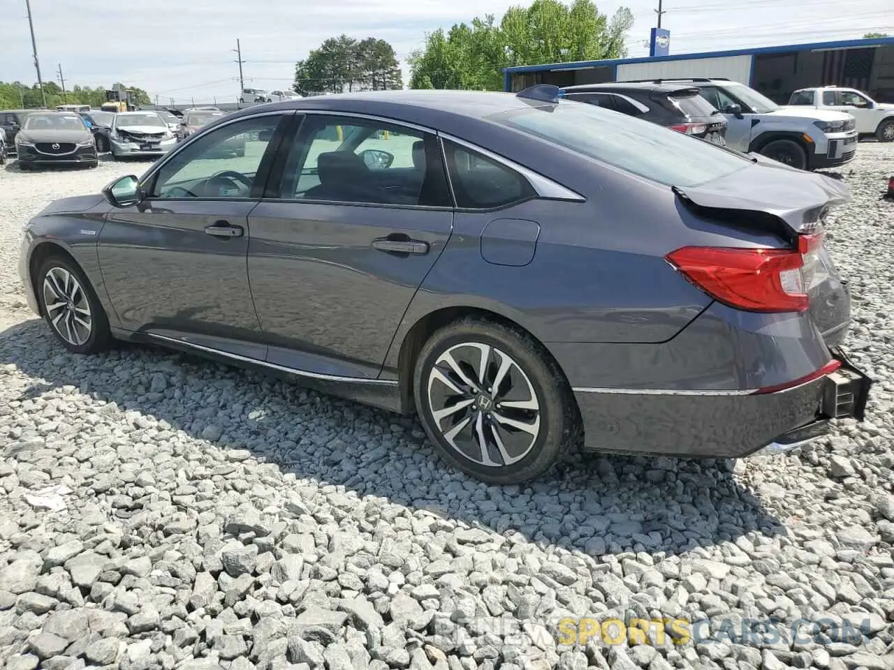 2 fotografías del automóvil dañado 1HGCV3F45MA016190 HONDA ACCORD 2021