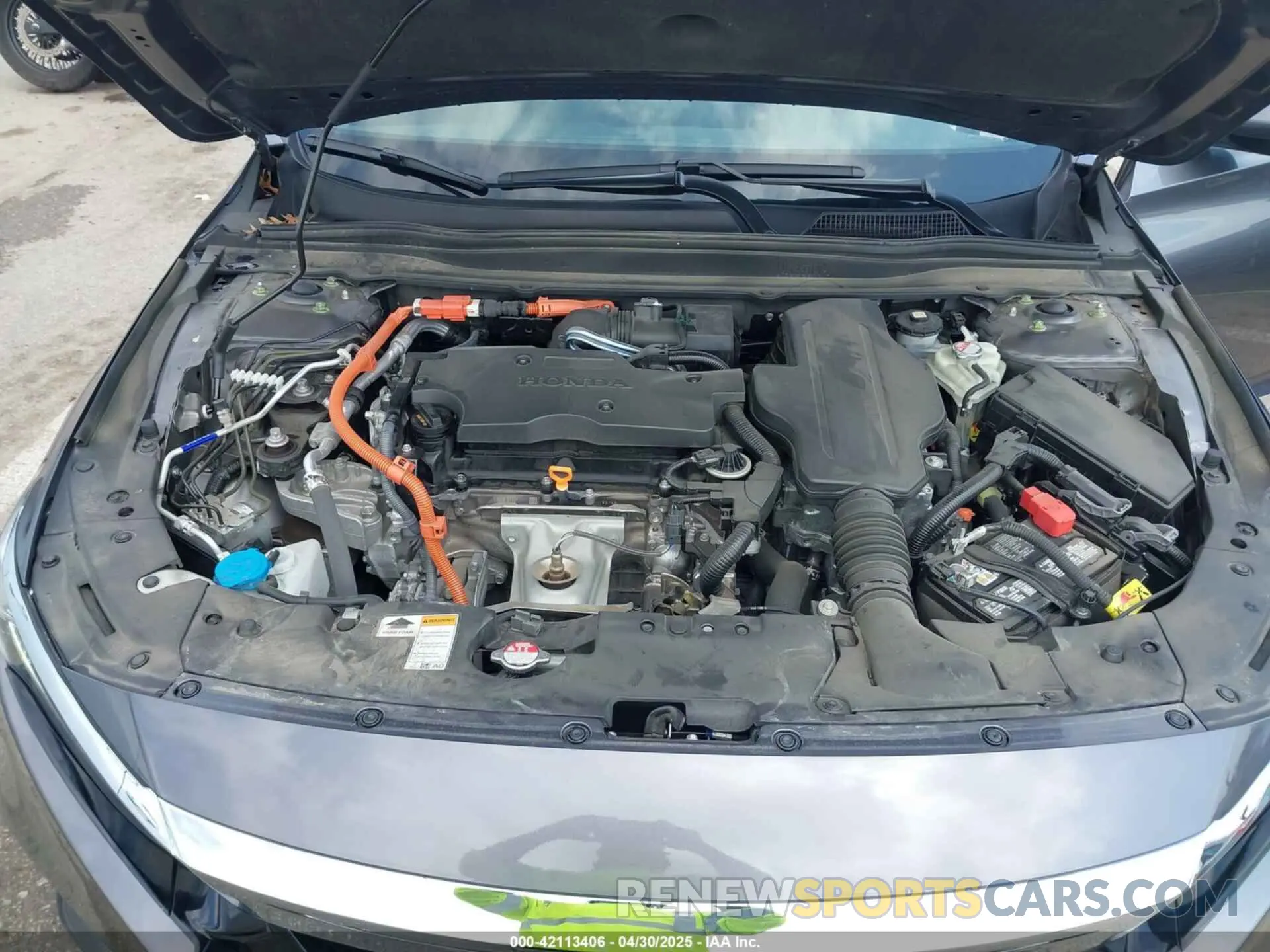 10 fotografías del automóvil dañado 1HGCV3F49MA017407 HONDA ACCORD 2021