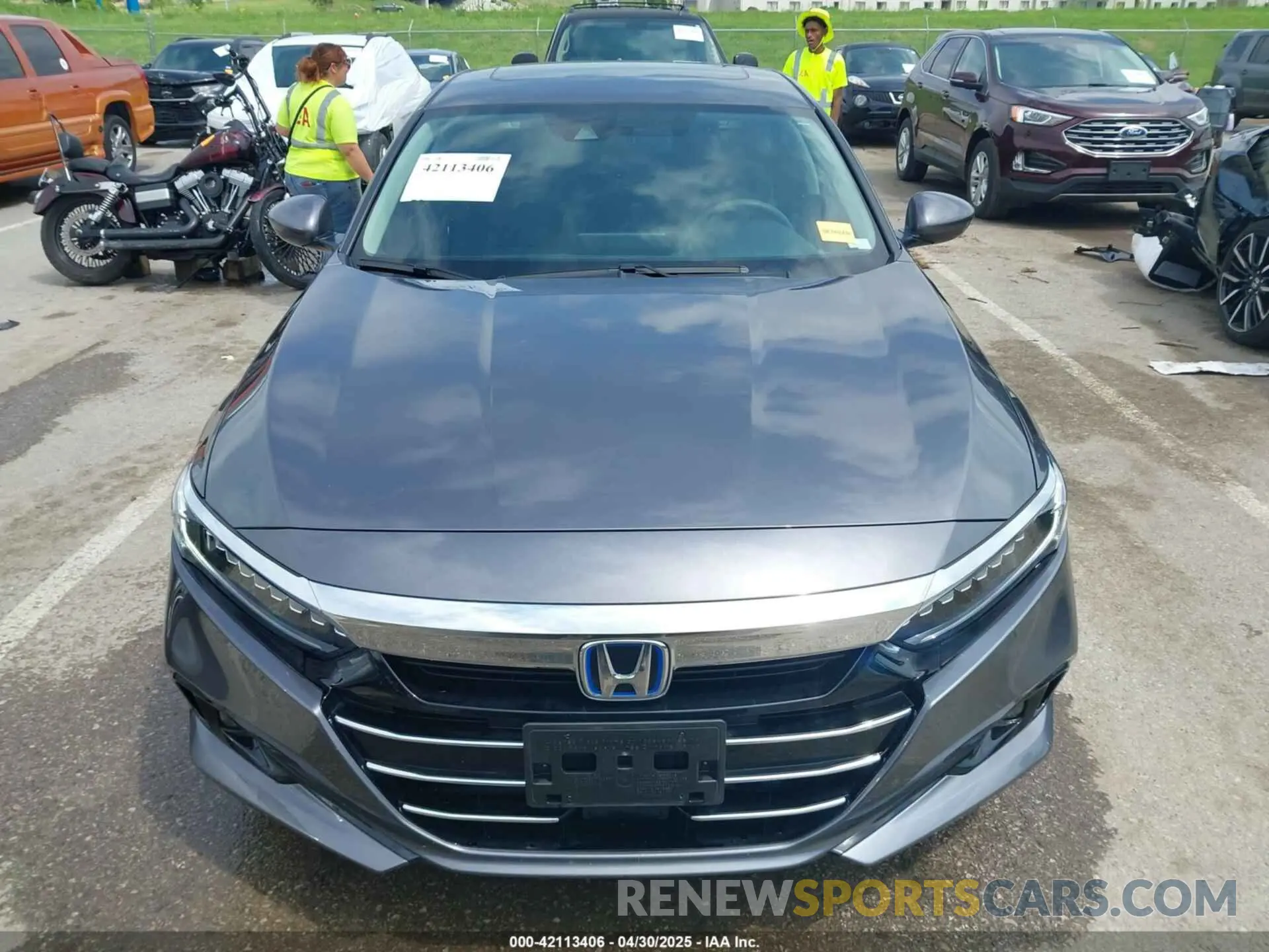 13 fotografías del automóvil dañado 1HGCV3F49MA017407 HONDA ACCORD 2021