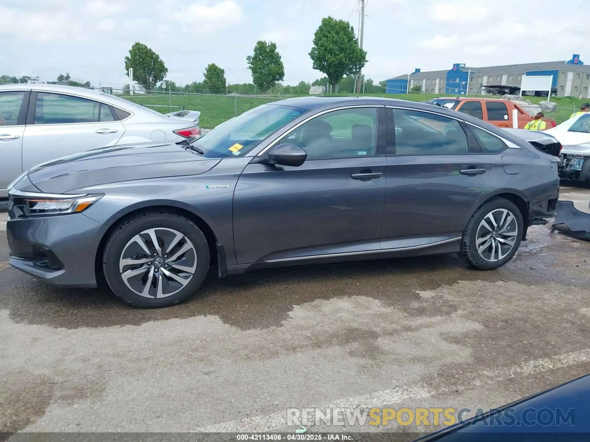 15 fotografías del automóvil dañado 1HGCV3F49MA017407 HONDA ACCORD 2021