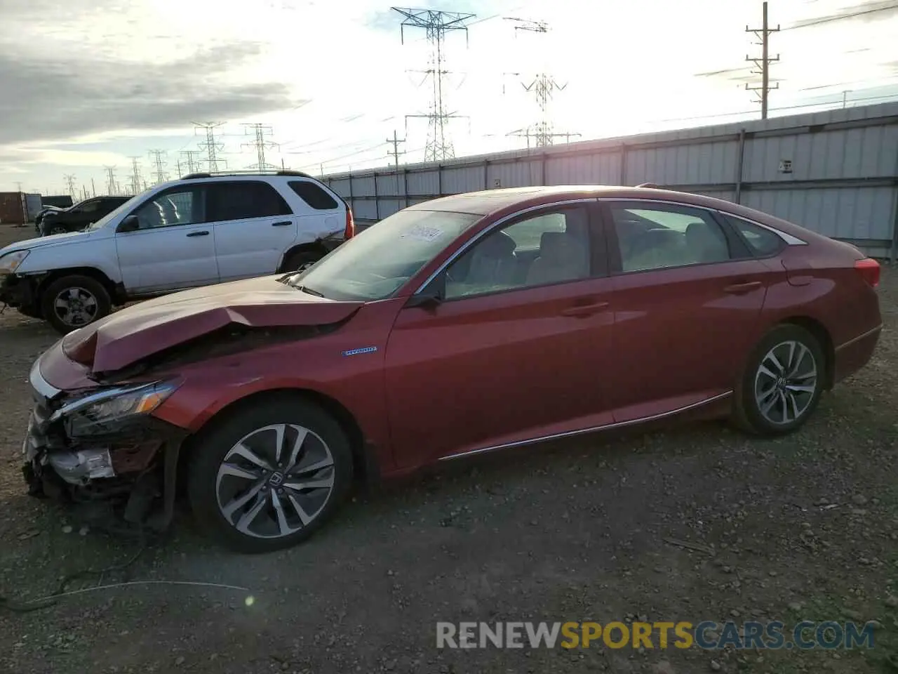1 fotografías del automóvil dañado 1HGCV3F53MA020215 HONDA ACCORD 2021