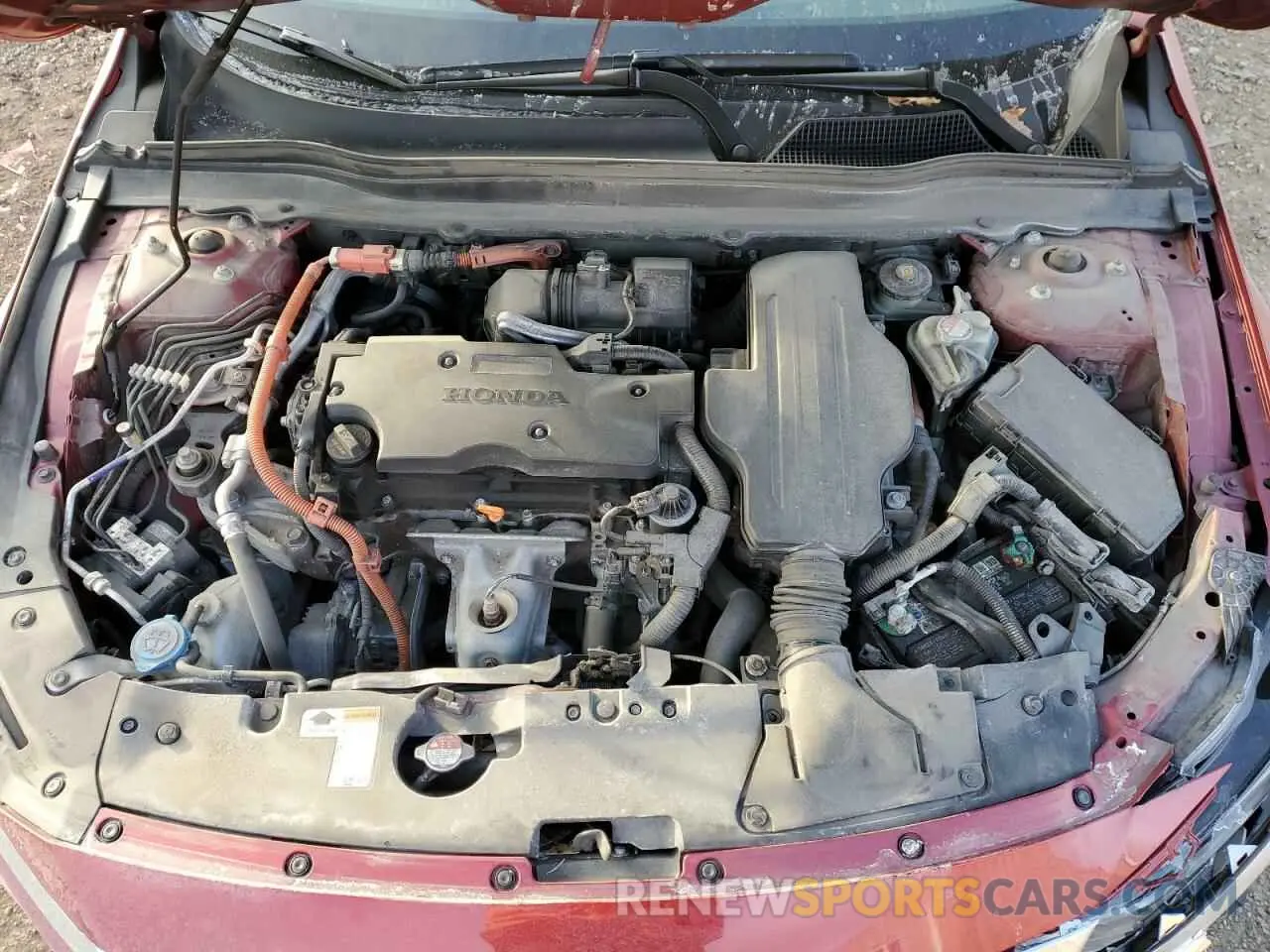 11 fotografías del automóvil dañado 1HGCV3F53MA020215 HONDA ACCORD 2021