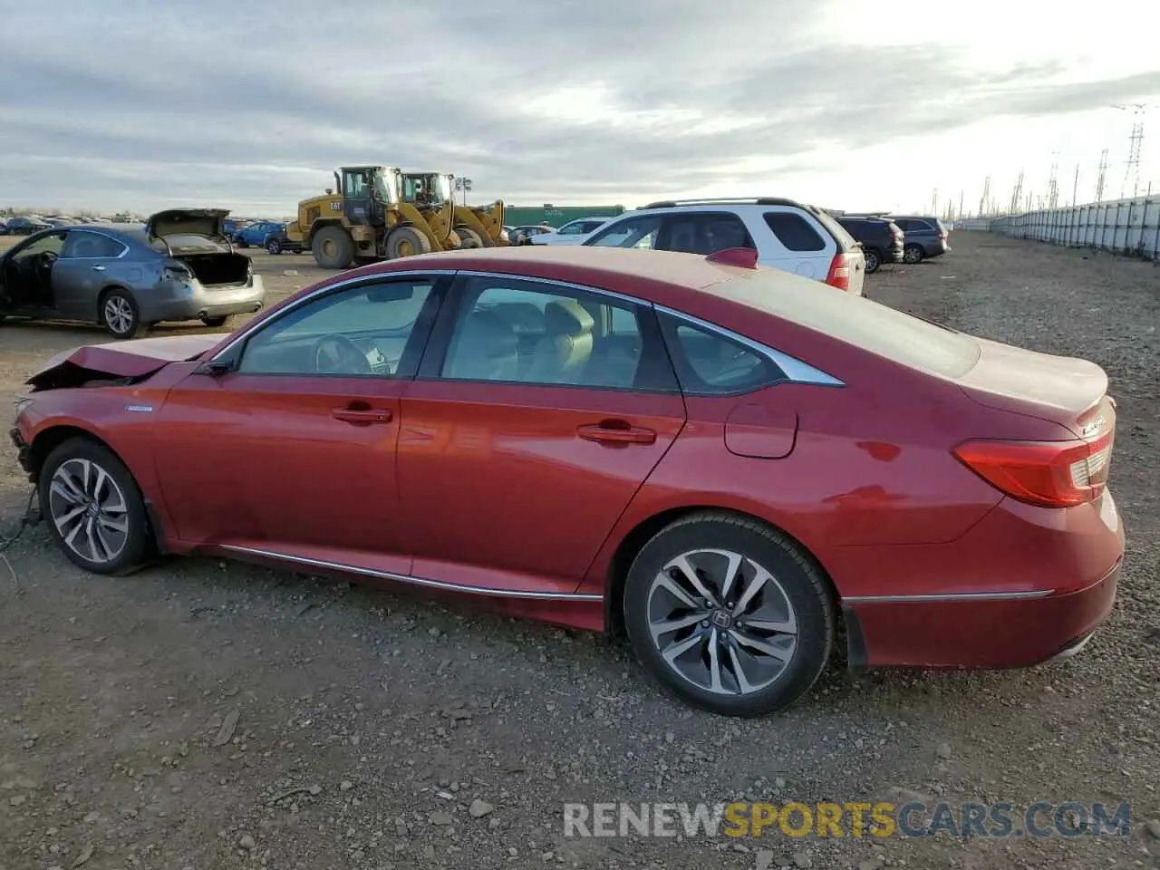 2 fotografías del automóvil dañado 1HGCV3F53MA020215 HONDA ACCORD 2021