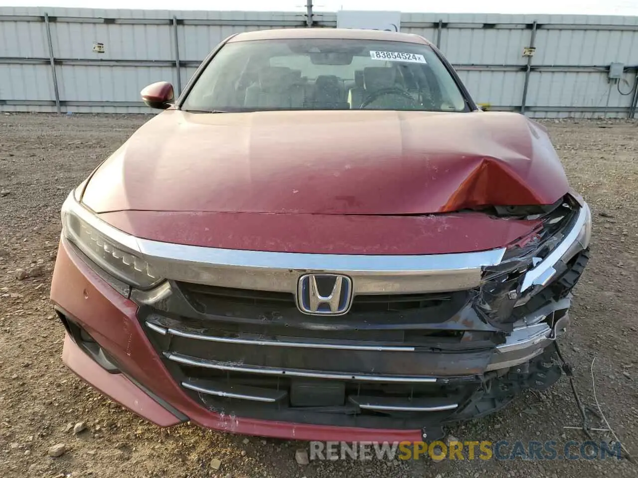 5 fotografías del automóvil dañado 1HGCV3F53MA020215 HONDA ACCORD 2021