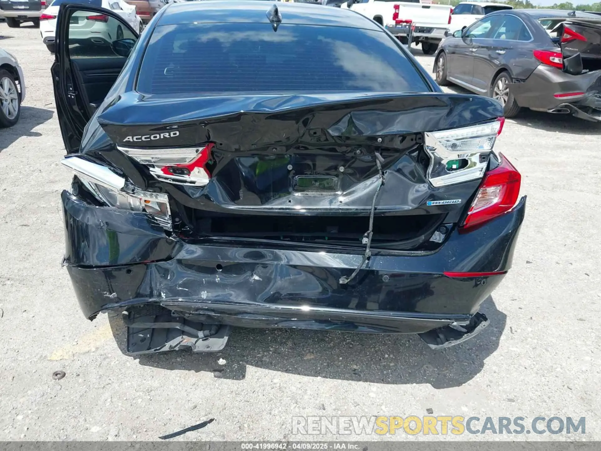 6 fotografías del automóvil dañado 1HGCV3F57MA000887 HONDA ACCORD 2021