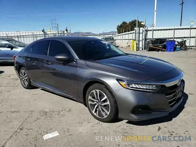 10 fotografías del automóvil dañado 1HGCV3F57MA004244 HONDA ACCORD 2021