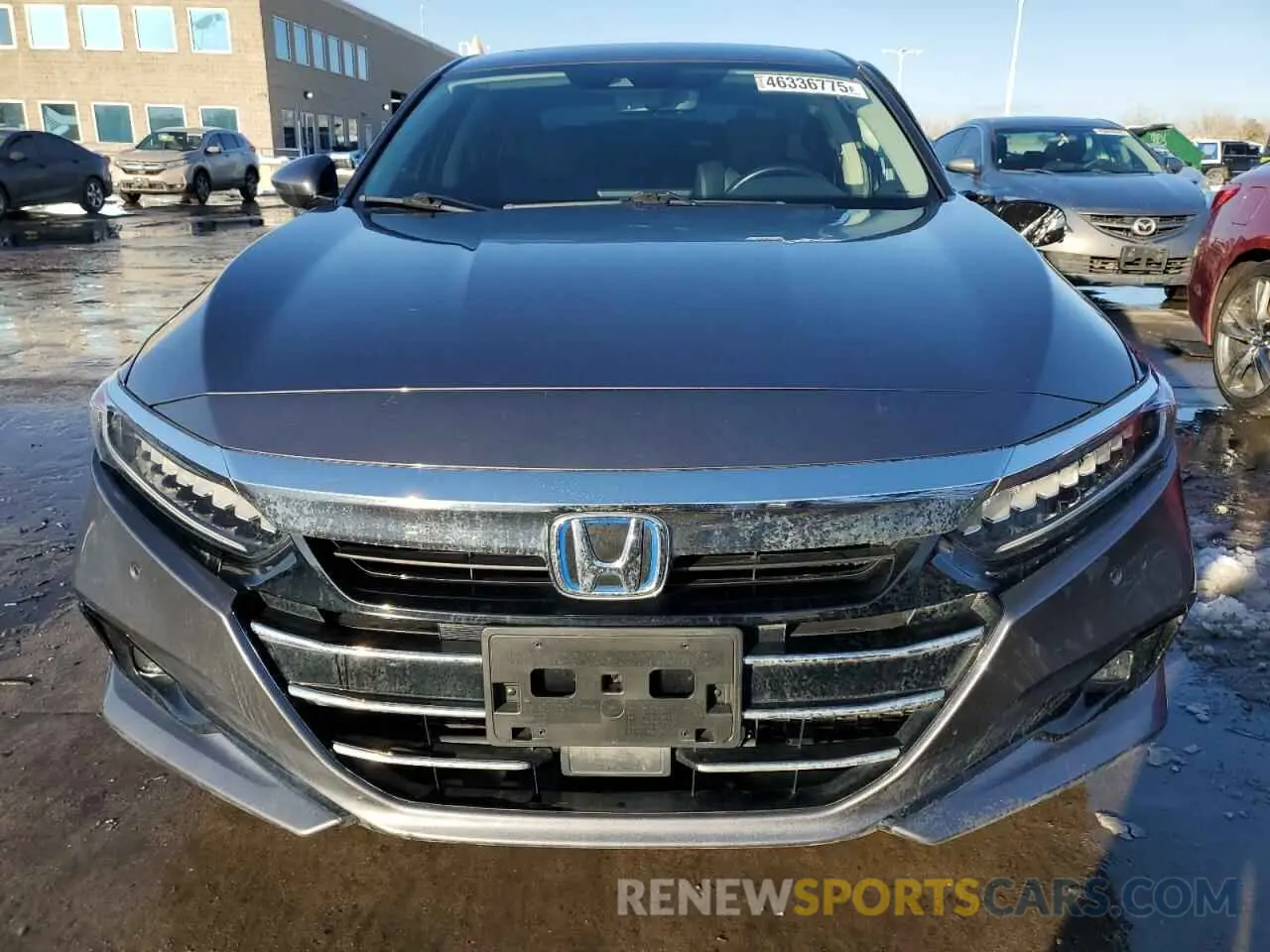 5 fotografías del automóvil dañado 1HGCV3F57MA004244 HONDA ACCORD 2021