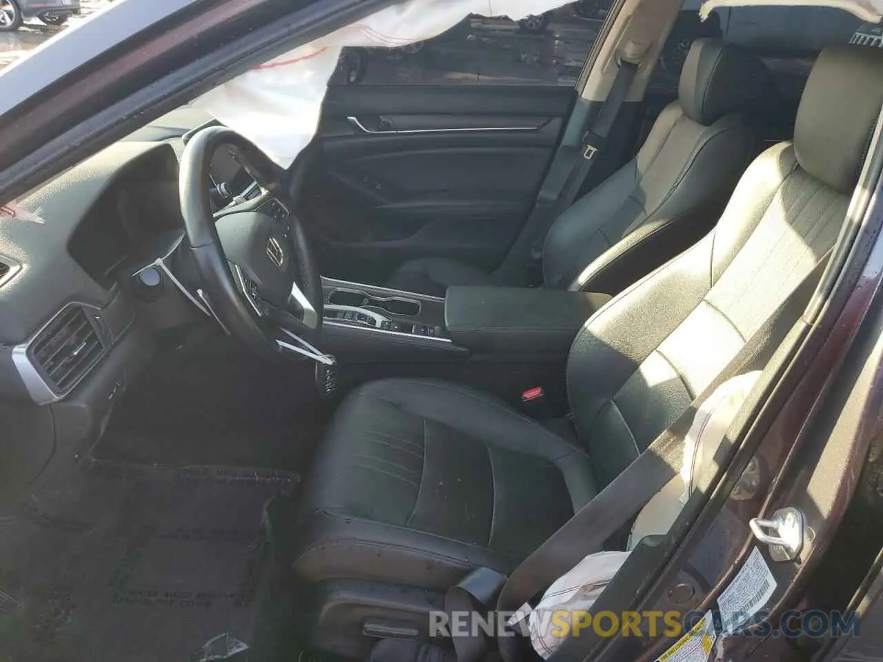 7 fotografías del automóvil dañado 1HGCV3F57MA004244 HONDA ACCORD 2021