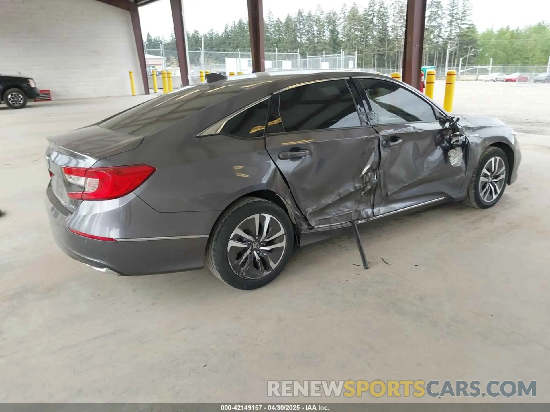 4 fotografías del automóvil dañado 1HGCV3F59MA022020 HONDA ACCORD 2021