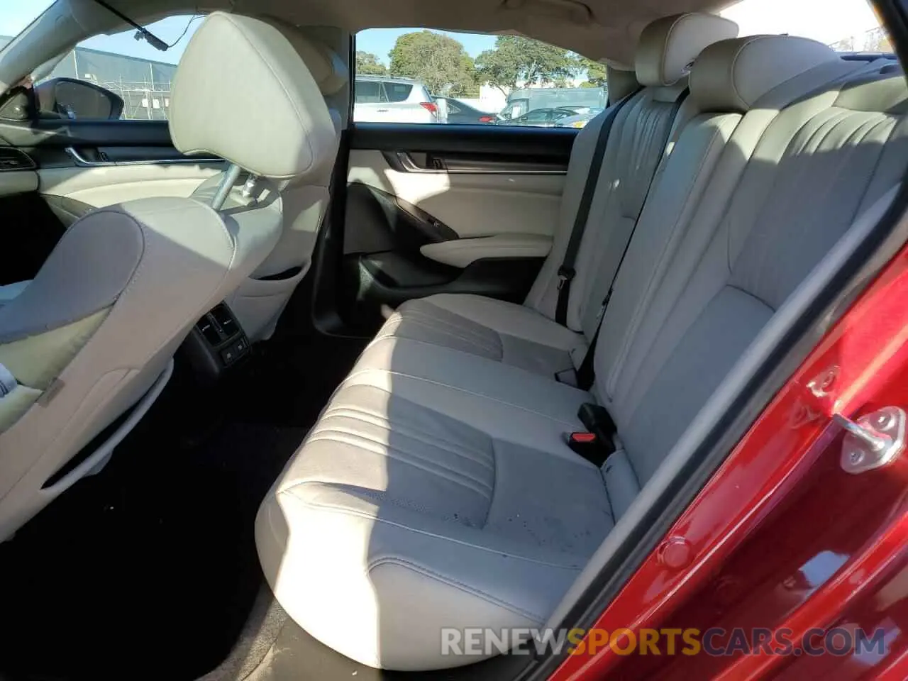 10 fotografías del automóvil dañado 1HGCV3F59MA022826 HONDA ACCORD 2021