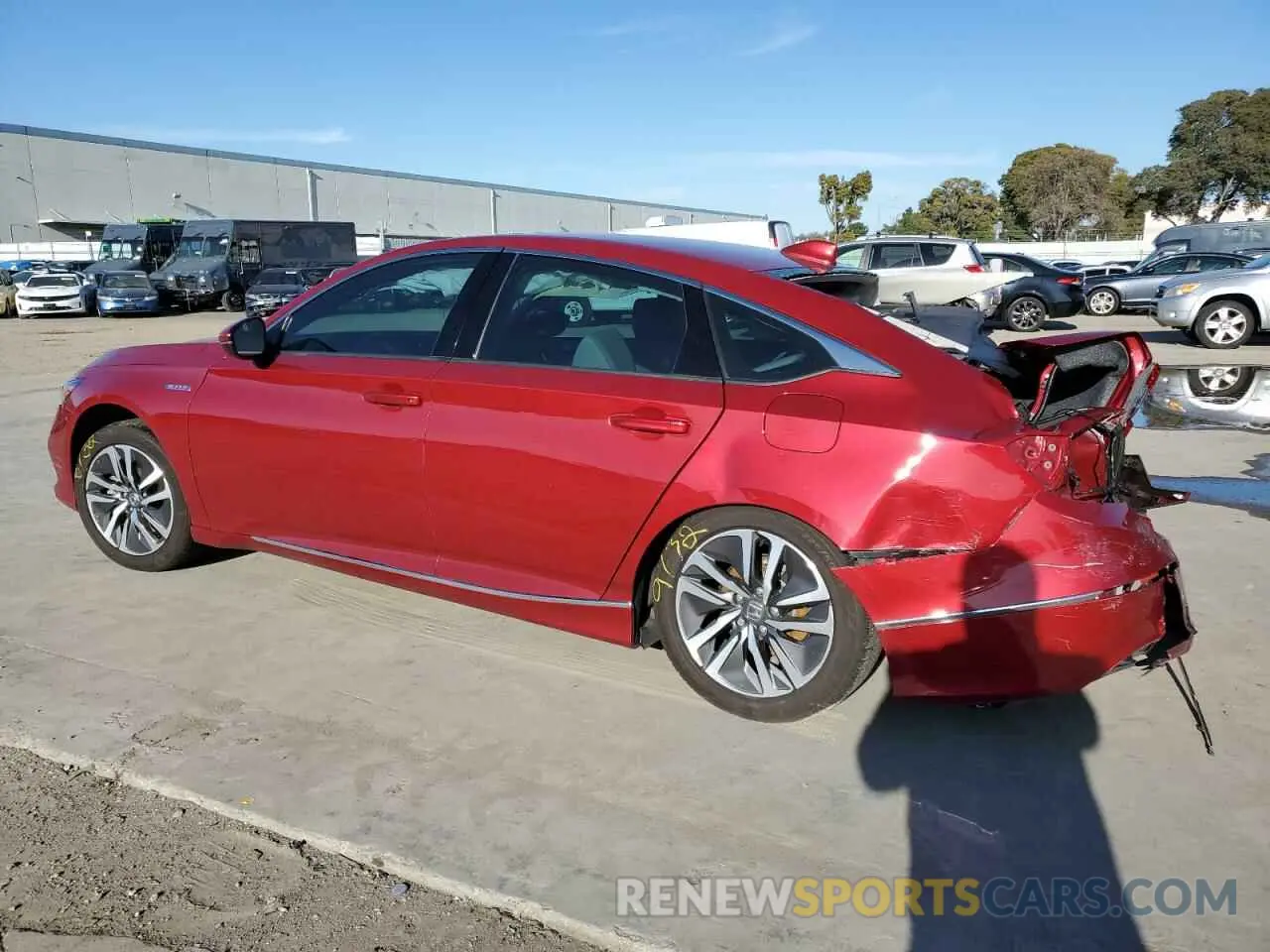 2 fotografías del automóvil dañado 1HGCV3F59MA022826 HONDA ACCORD 2021