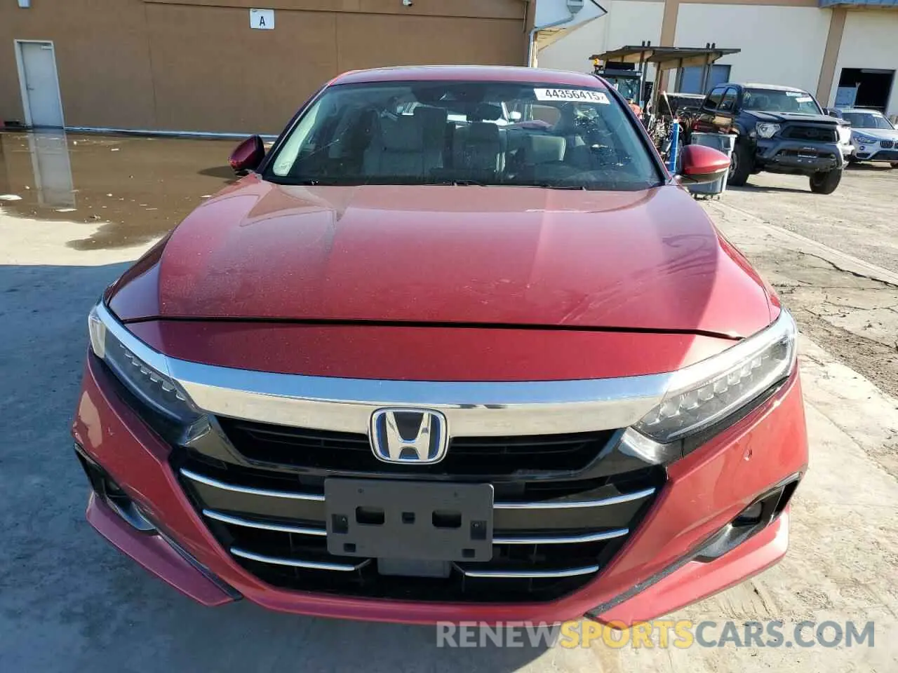 5 fotografías del automóvil dañado 1HGCV3F59MA022826 HONDA ACCORD 2021
