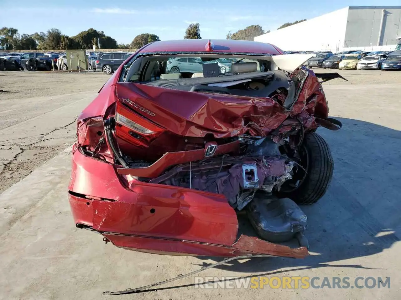 6 fotografías del automóvil dañado 1HGCV3F59MA022826 HONDA ACCORD 2021