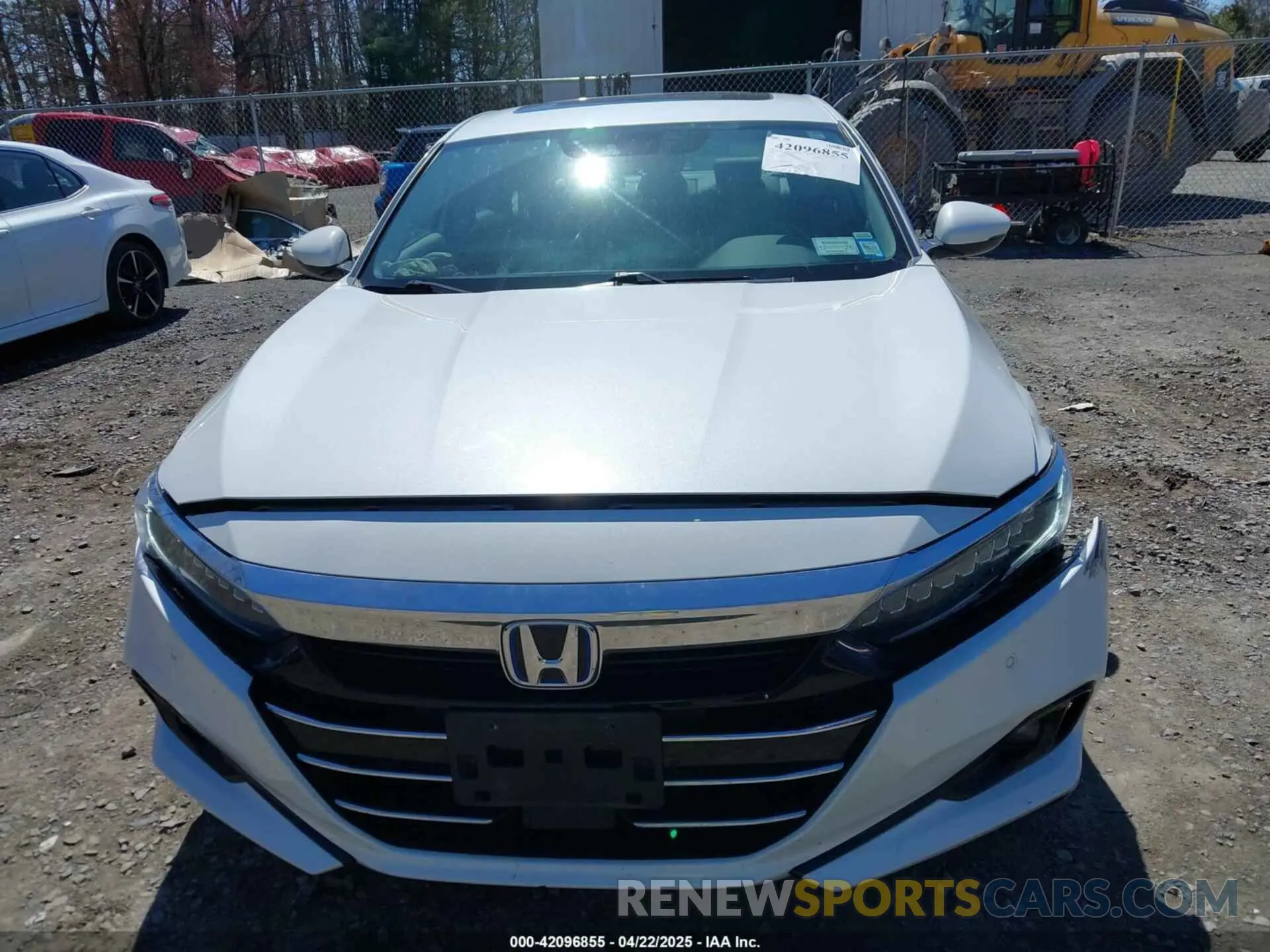 12 fotografías del automóvil dañado 1HGCV3F5XMA000592 HONDA ACCORD 2021