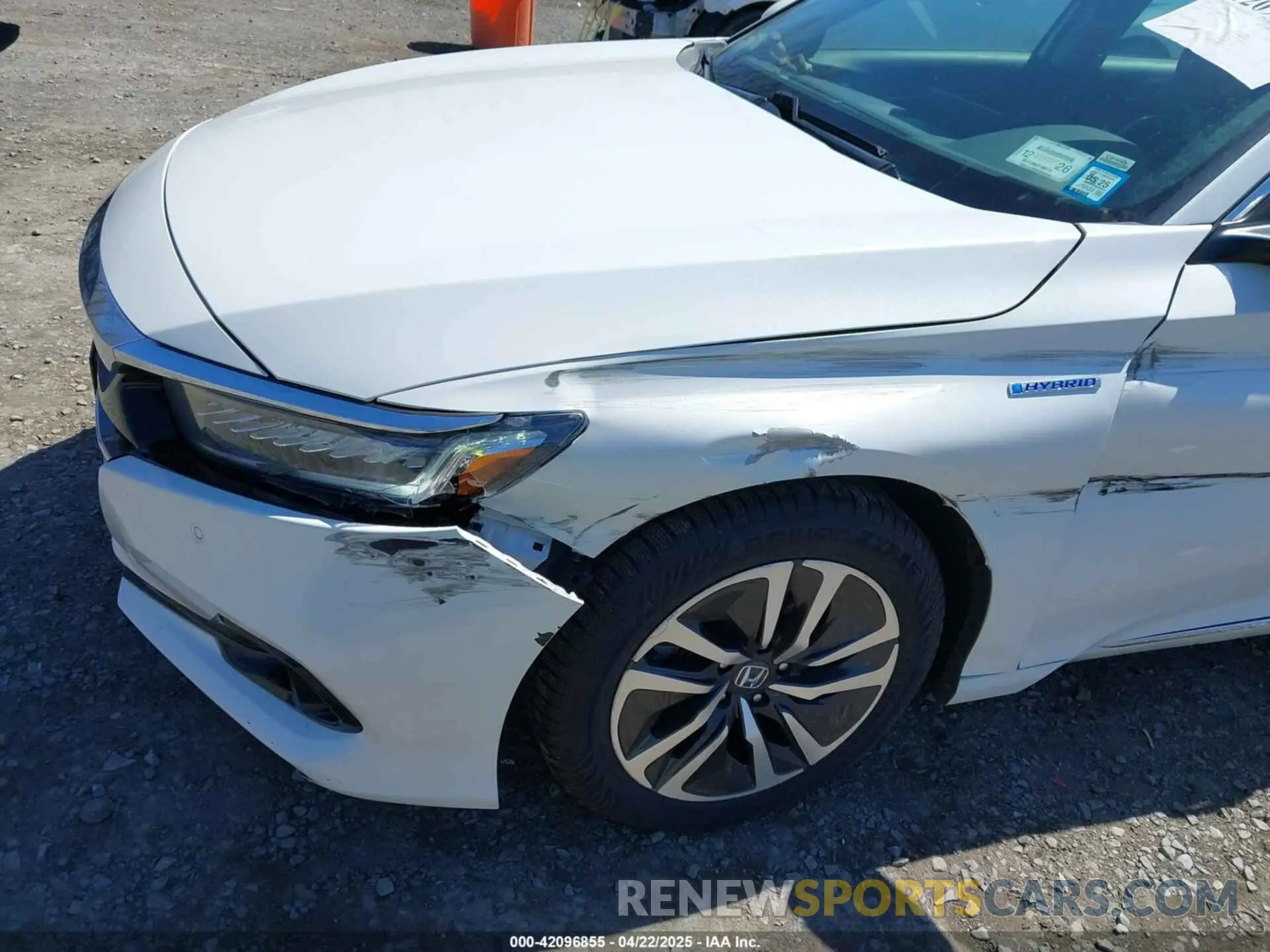 6 fotografías del automóvil dañado 1HGCV3F5XMA000592 HONDA ACCORD 2021