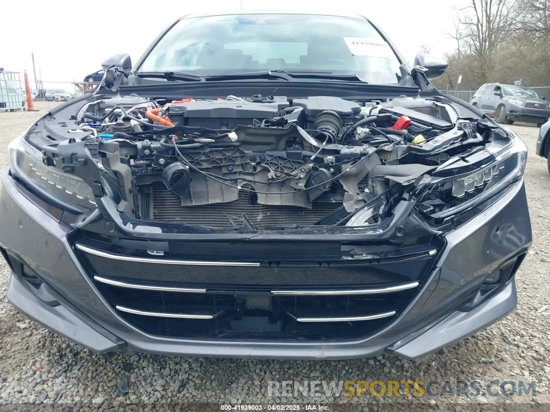 6 fotografías del automóvil dañado 1HGCV3F90MA001513 HONDA ACCORD 2021