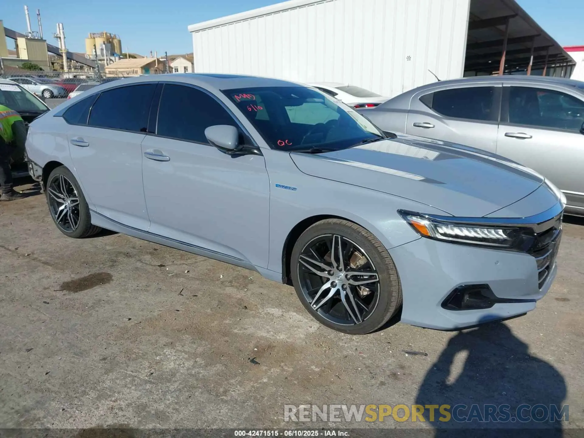 1 fotografías del automóvil dañado 1HGCV3F92MA005613 HONDA ACCORD 2021
