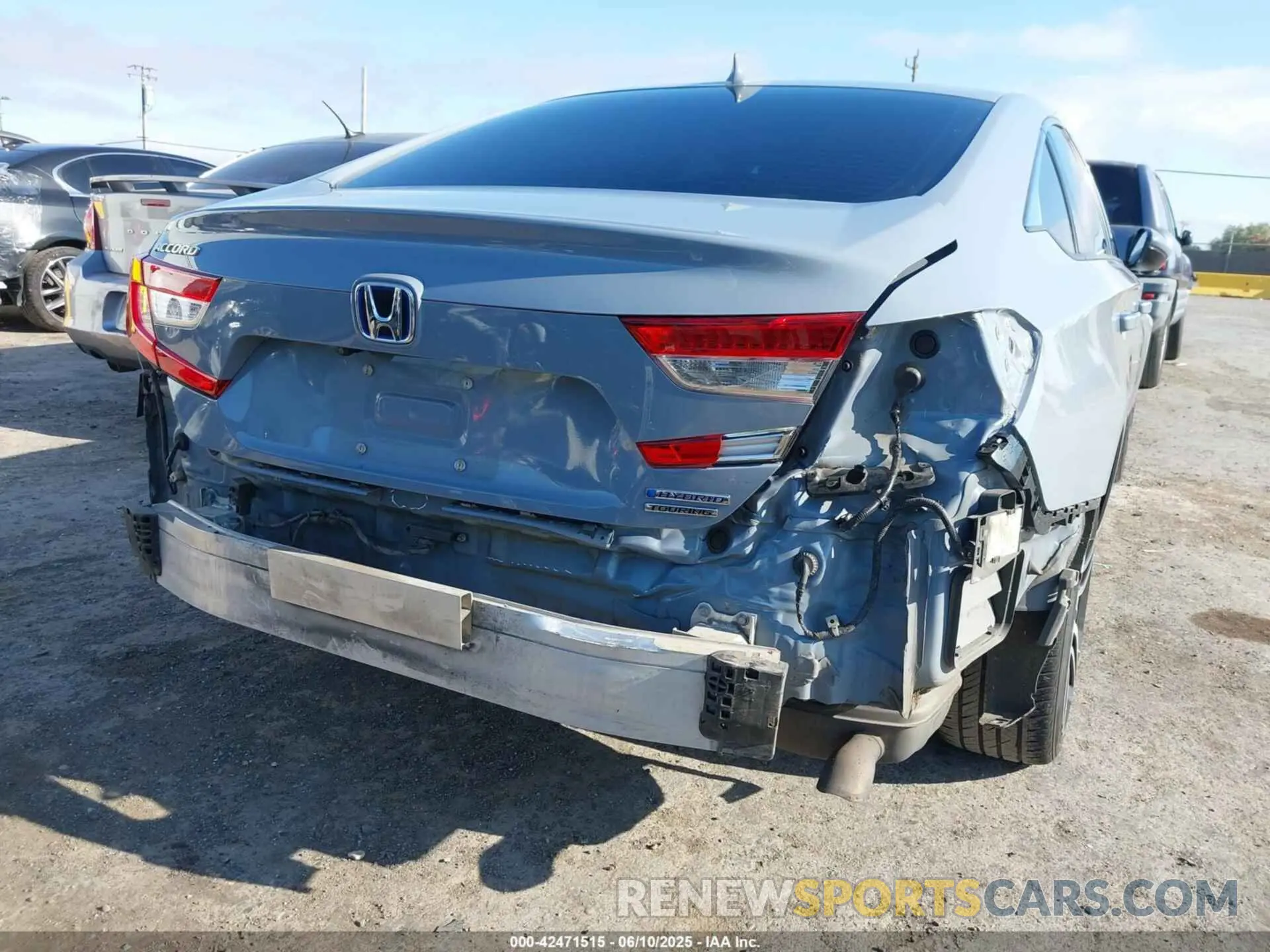 6 fotografías del automóvil dañado 1HGCV3F92MA005613 HONDA ACCORD 2021