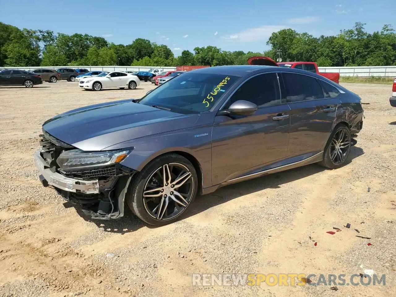 1 fotografías del automóvil dañado 1HGCV3F93MA011954 HONDA ACCORD 2021