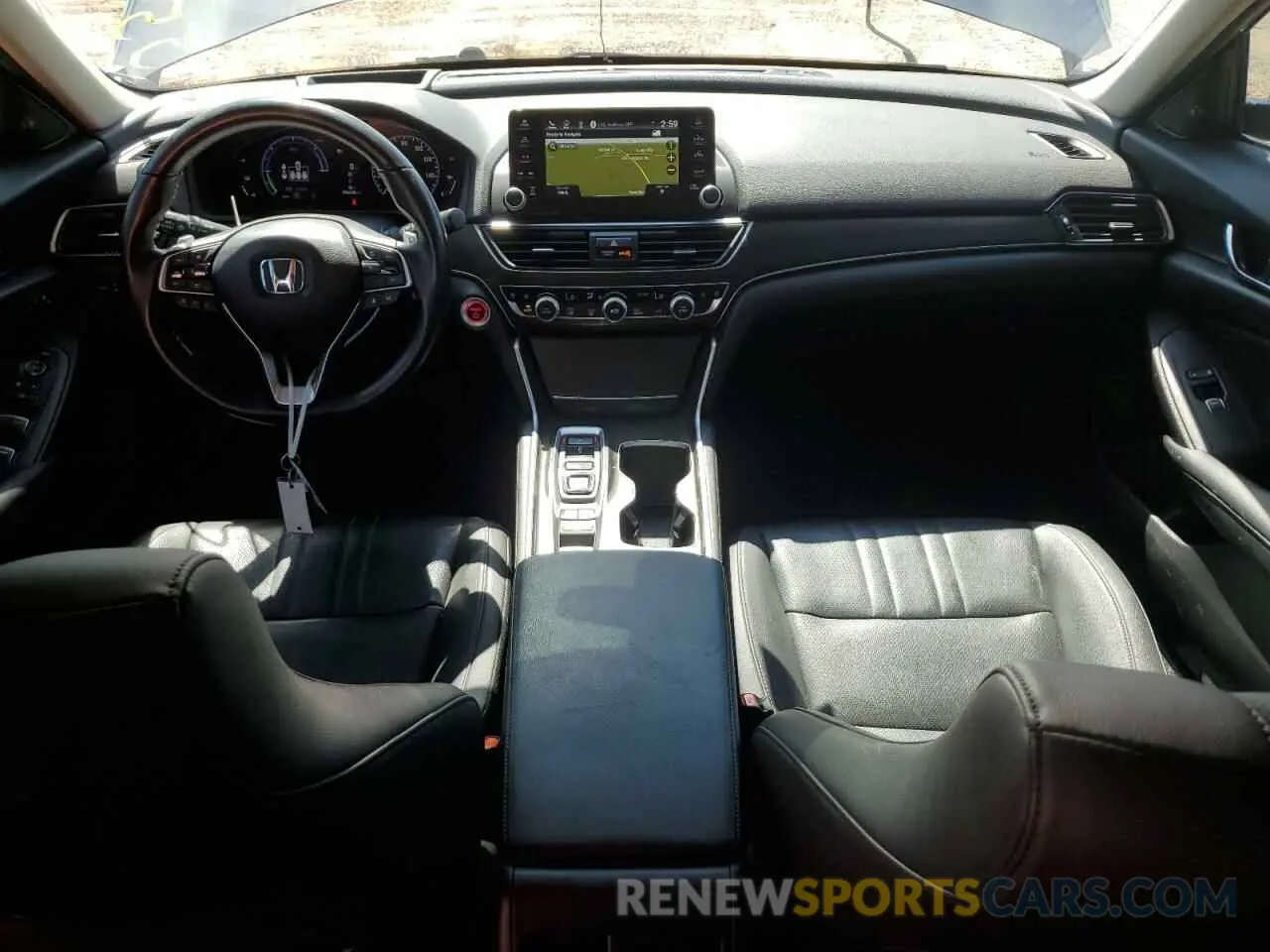 8 fotografías del automóvil dañado 1HGCV3F93MA011954 HONDA ACCORD 2021