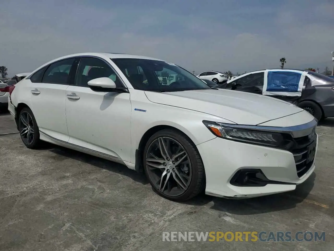 4 fotografías del automóvil dañado 1HGCV3F93MA015180 HONDA ACCORD 2021