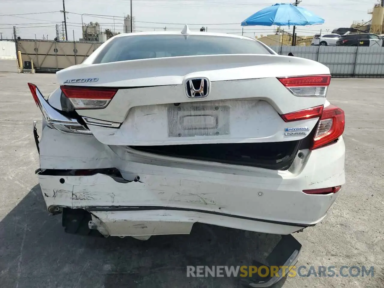 6 fotografías del automóvil dañado 1HGCV3F93MA015180 HONDA ACCORD 2021