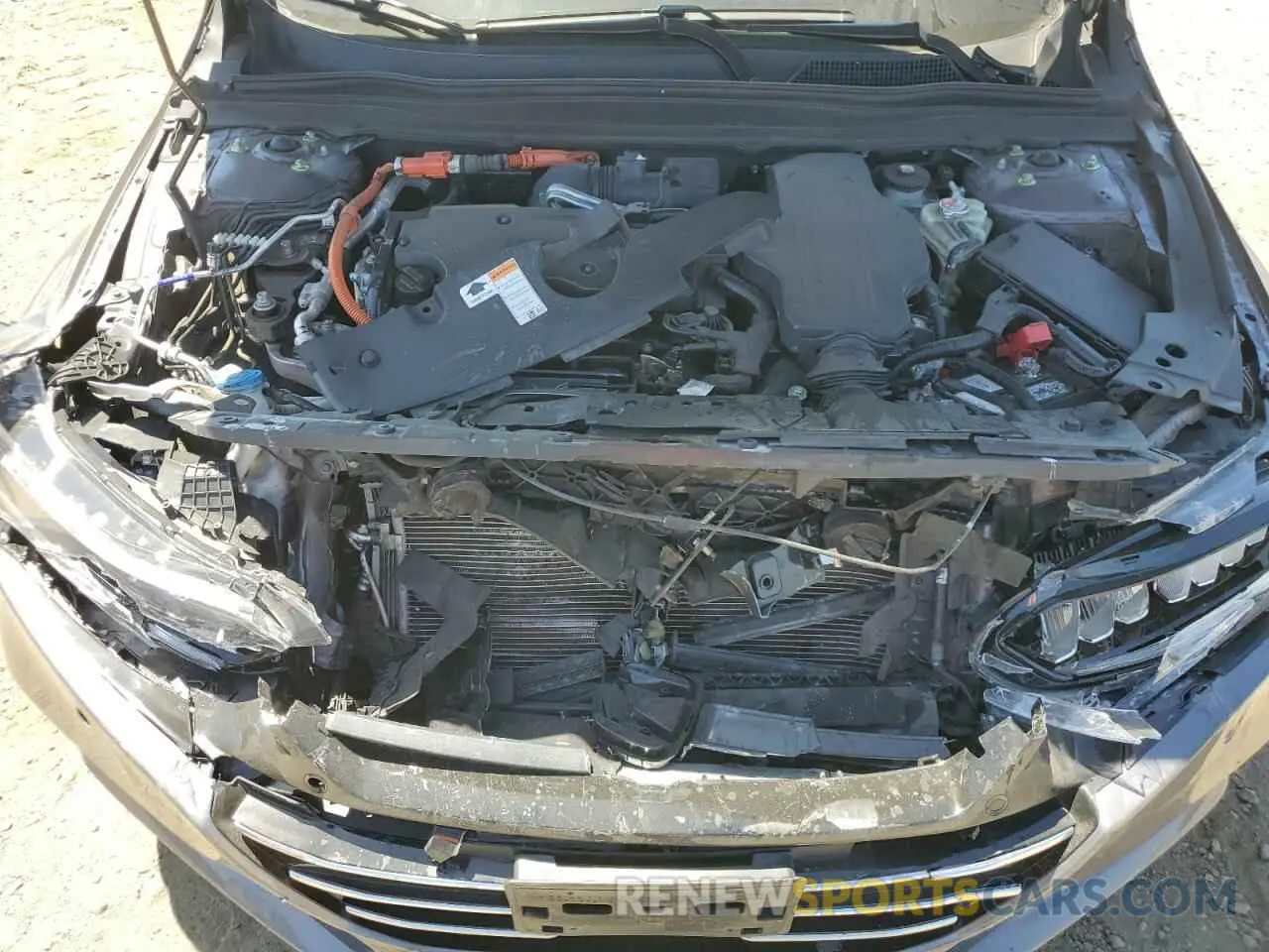 11 fotografías del automóvil dañado 1HGCV3F93MA022890 HONDA ACCORD 2021