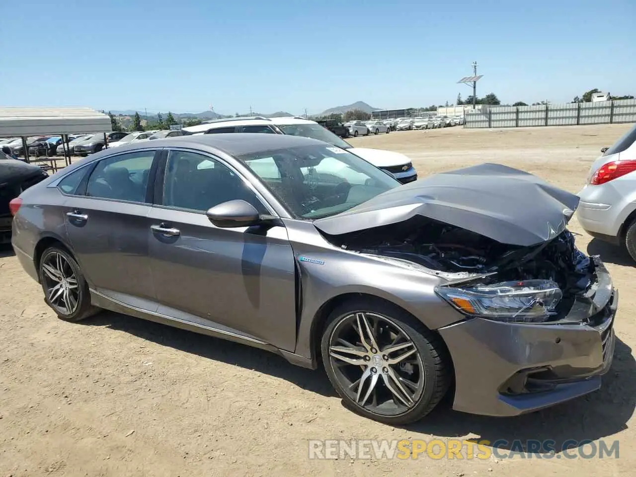 4 fotografías del automóvil dañado 1HGCV3F93MA022890 HONDA ACCORD 2021