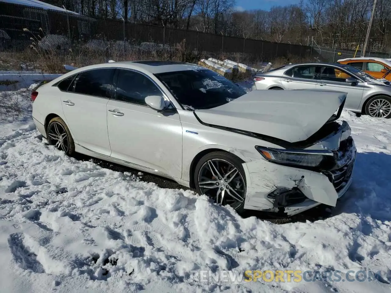 4 fotografías del automóvil dañado 1HGCV3F95MA008814 HONDA ACCORD 2021