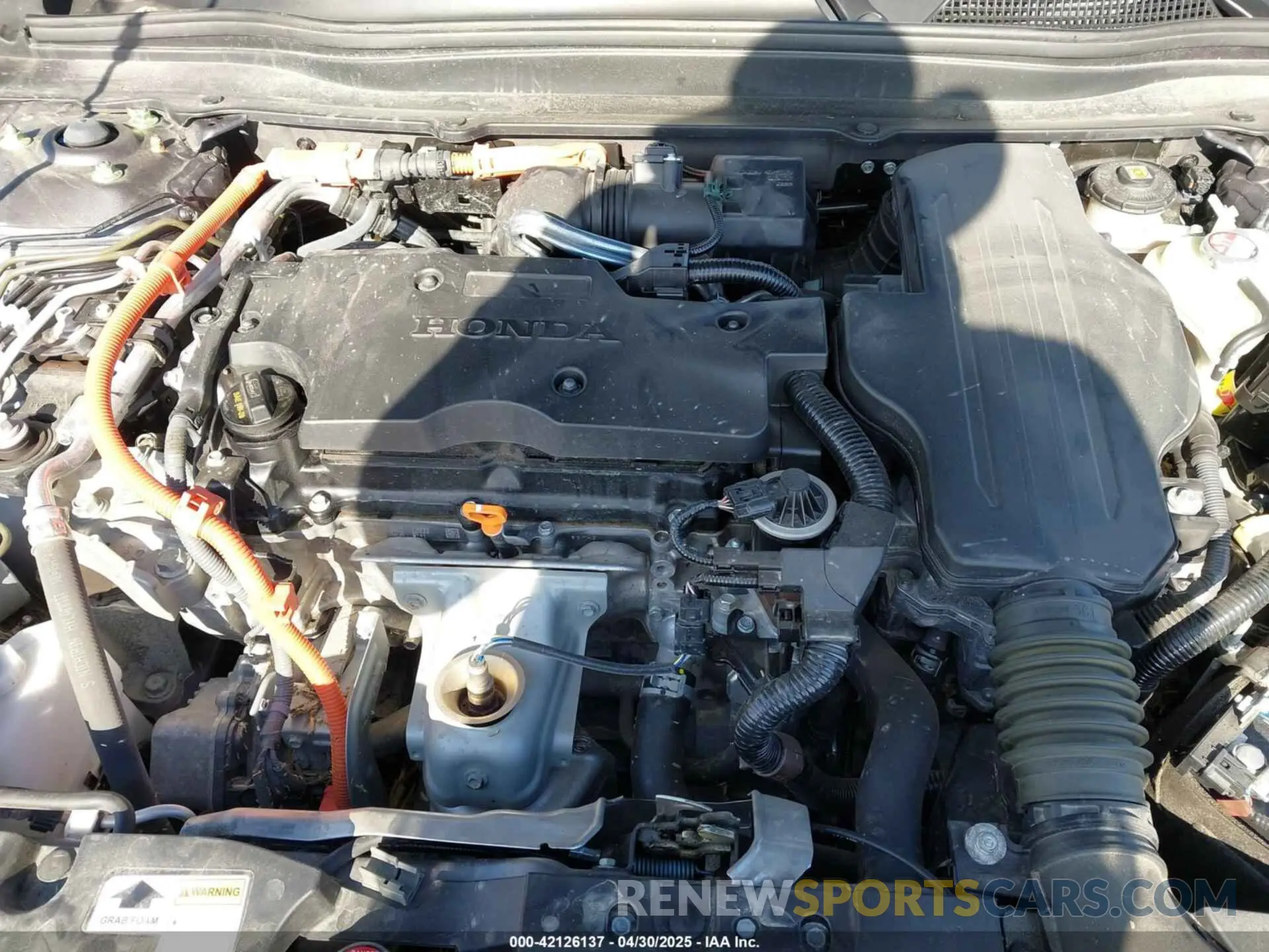 10 fotografías del automóvil dañado 1HGCV3F96MA018350 HONDA ACCORD 2021