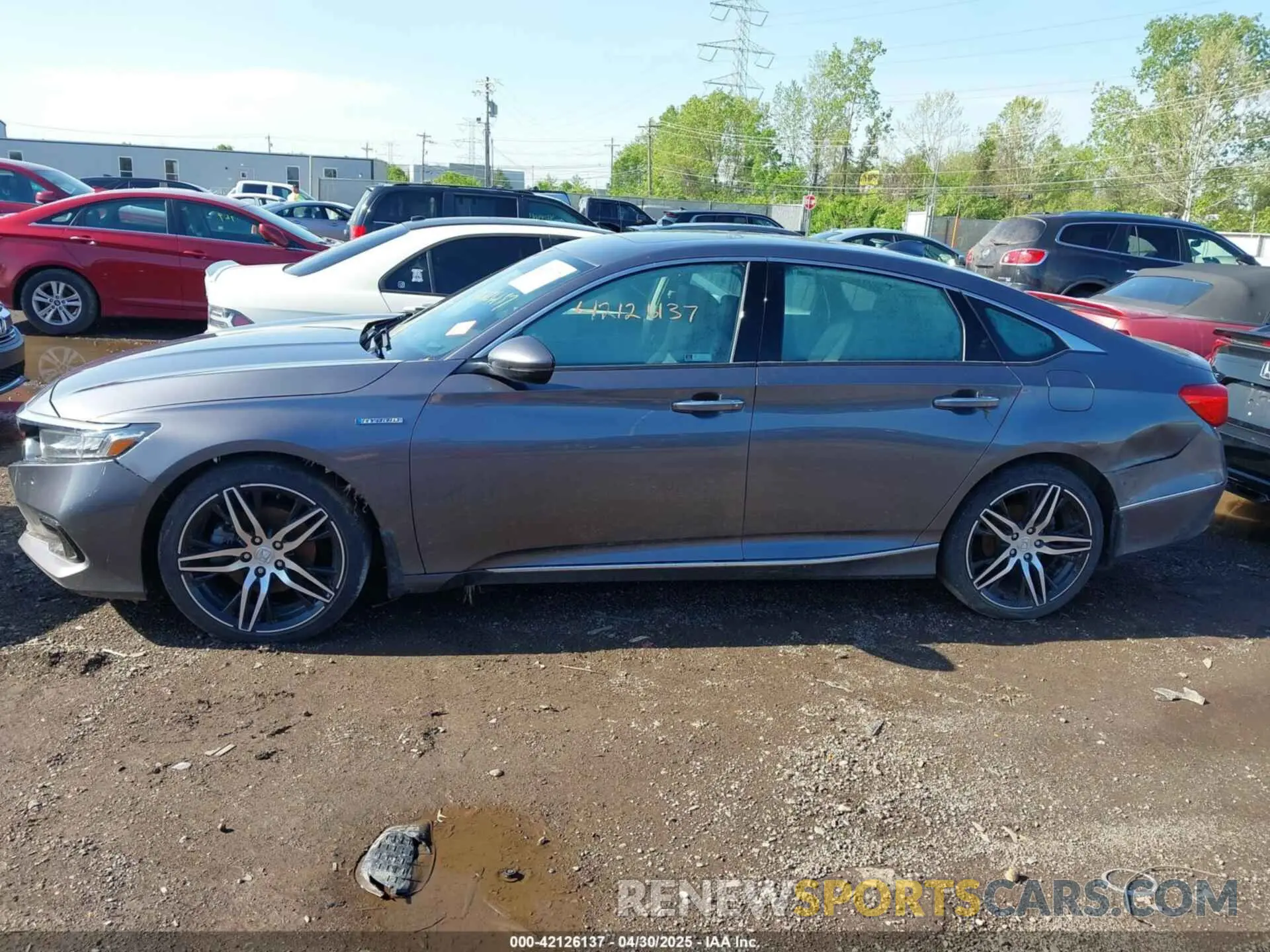 14 fotografías del automóvil dañado 1HGCV3F96MA018350 HONDA ACCORD 2021