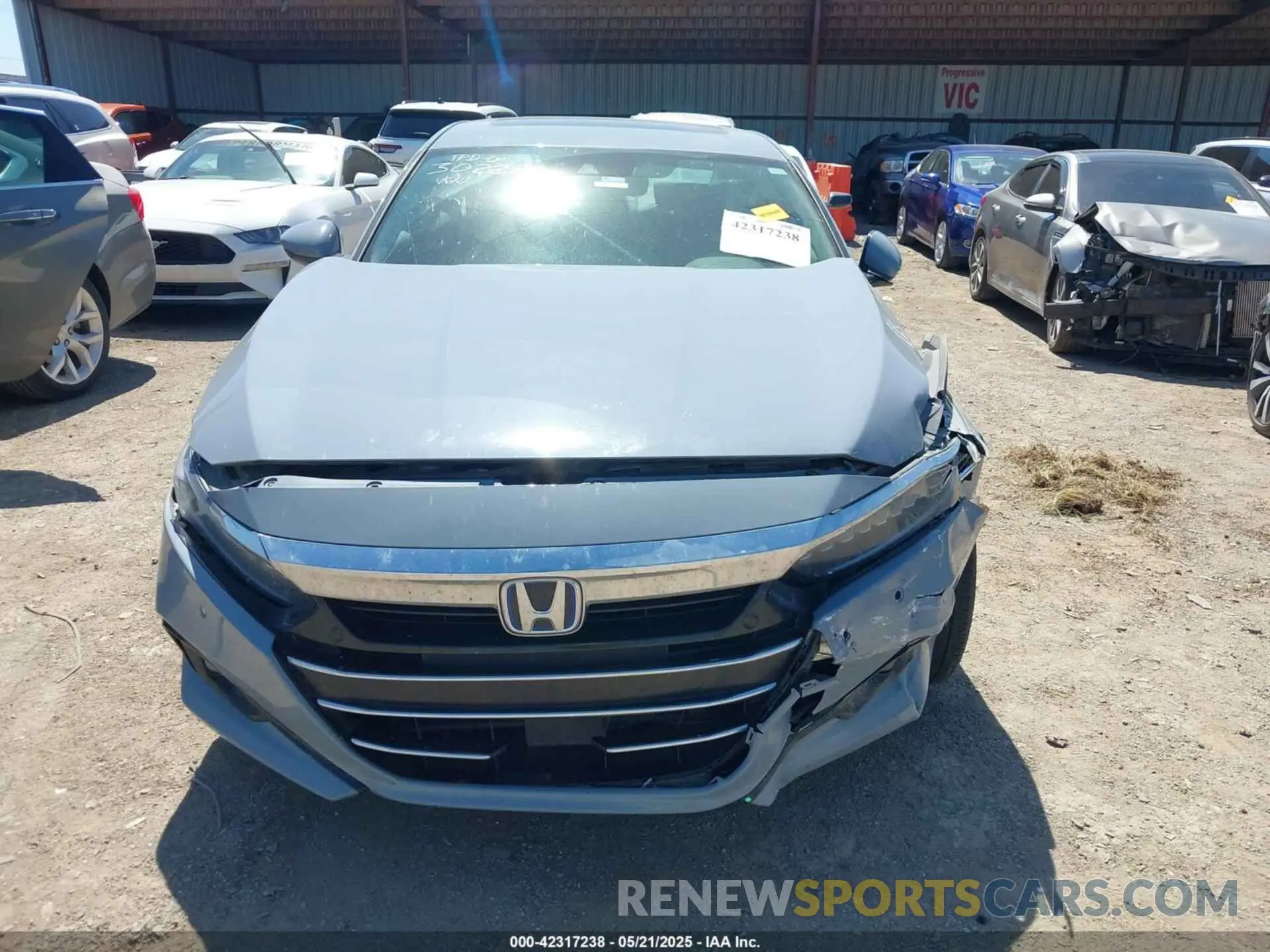 12 fotografías del automóvil dañado 1HGCV3F99MA012932 HONDA ACCORD 2021