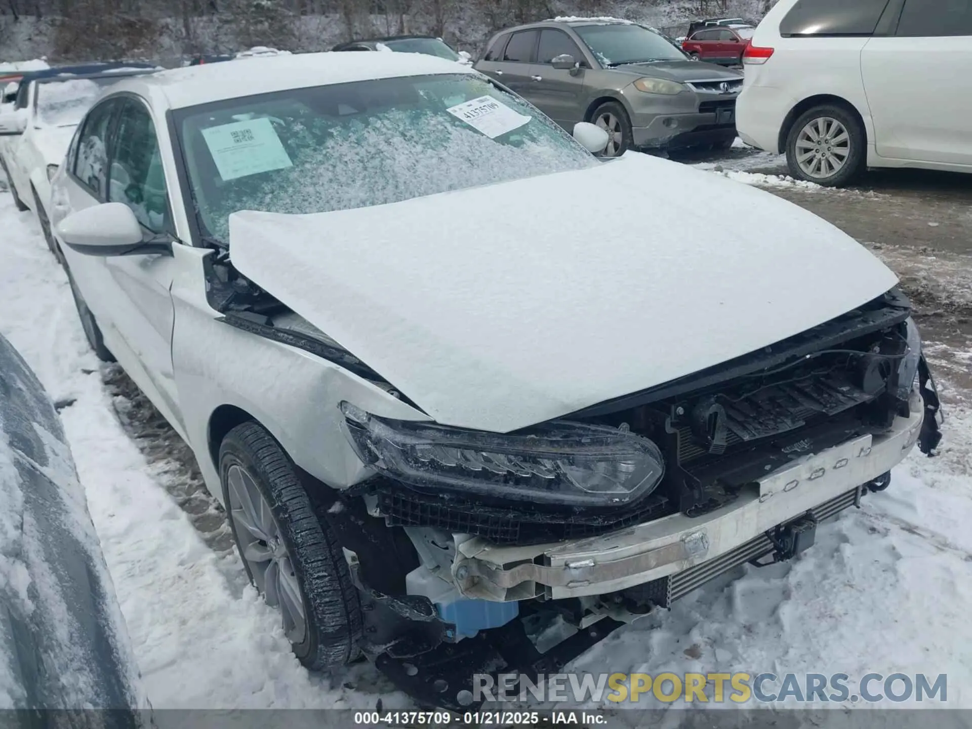 1 fotografías del automóvil dañado 1HGCV1F10NA010325 HONDA ACCORD 2022