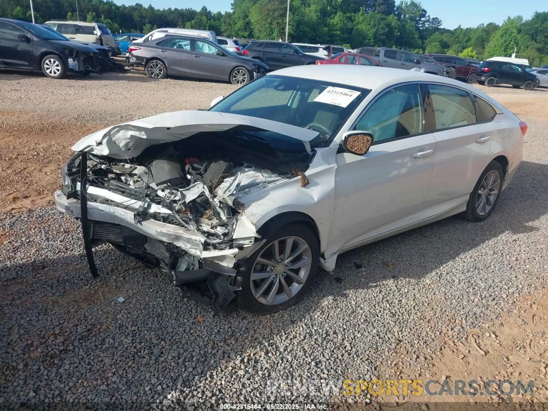 2 fotografías del automóvil dañado 1HGCV1F18NA021038 HONDA ACCORD 2022