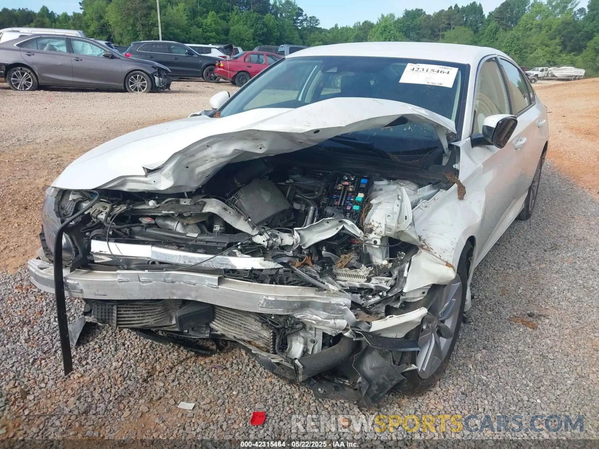 6 fotografías del automóvil dañado 1HGCV1F18NA021038 HONDA ACCORD 2022