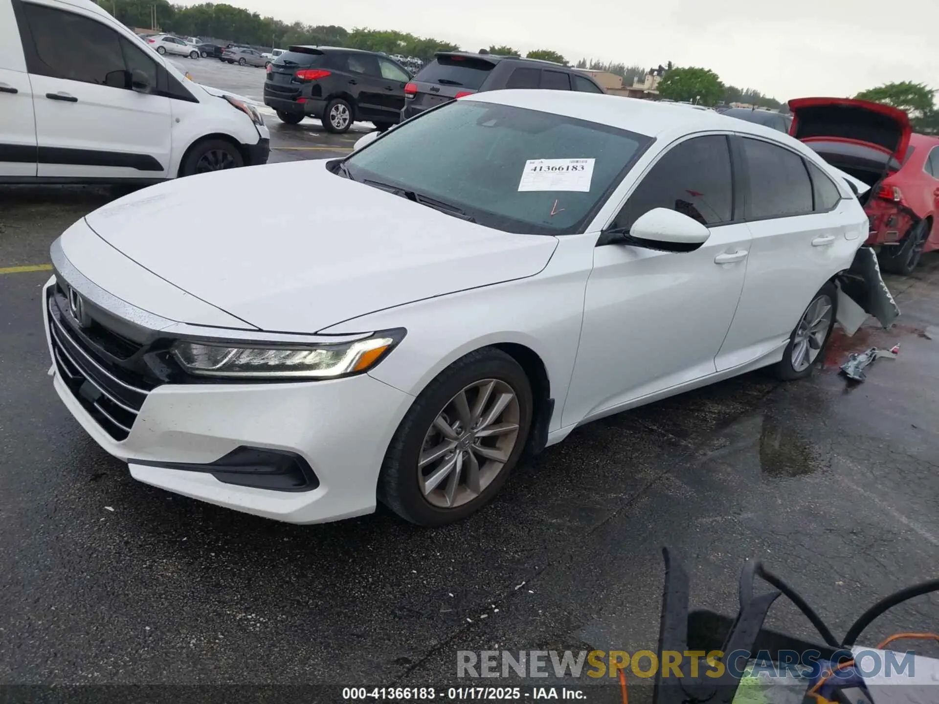 2 fotografías del automóvil dañado 1HGCV1F18NA031858 HONDA ACCORD 2022