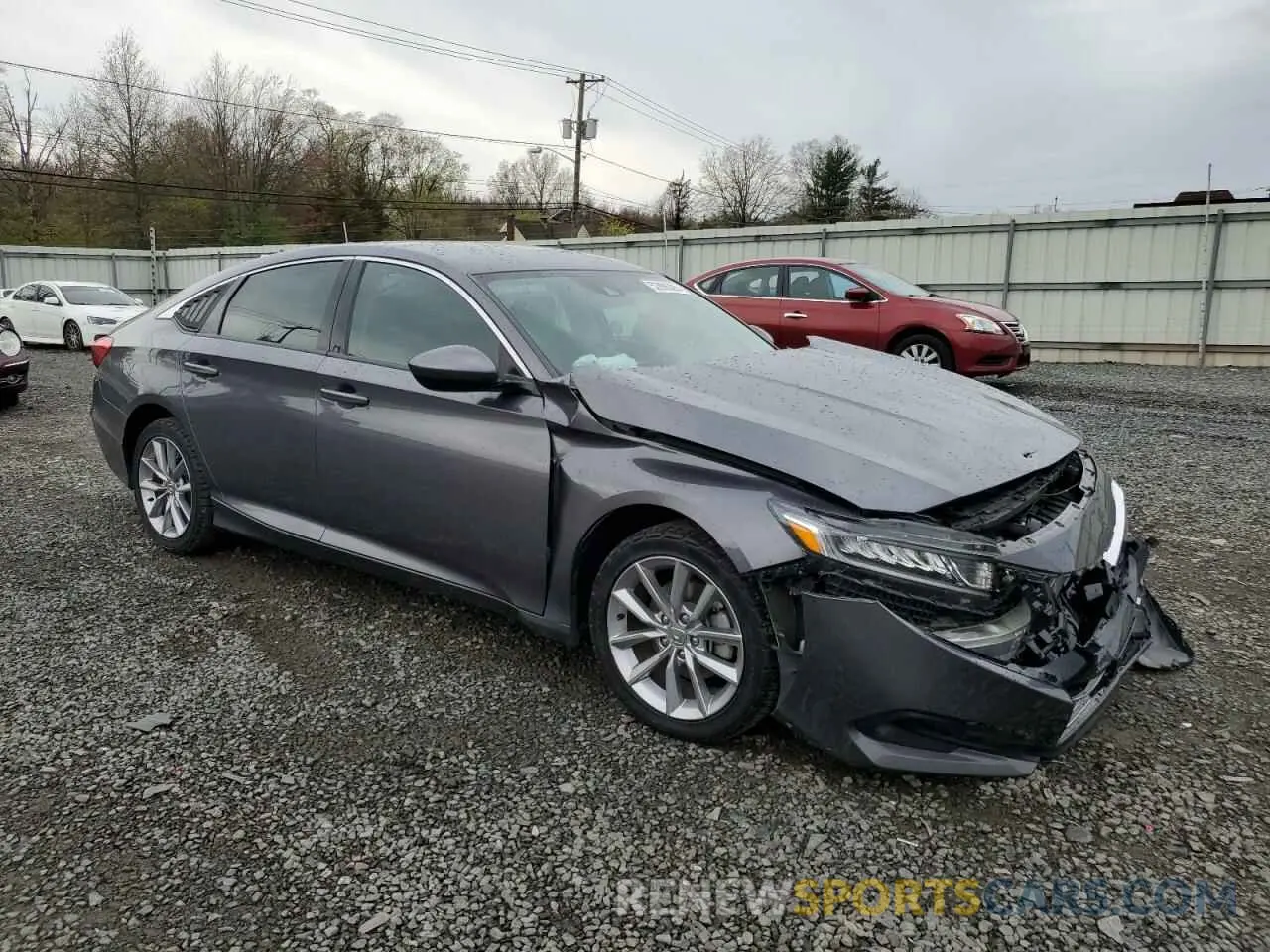 4 fotografías del automóvil dañado 1HGCV1F1XNA010509 HONDA ACCORD 2022