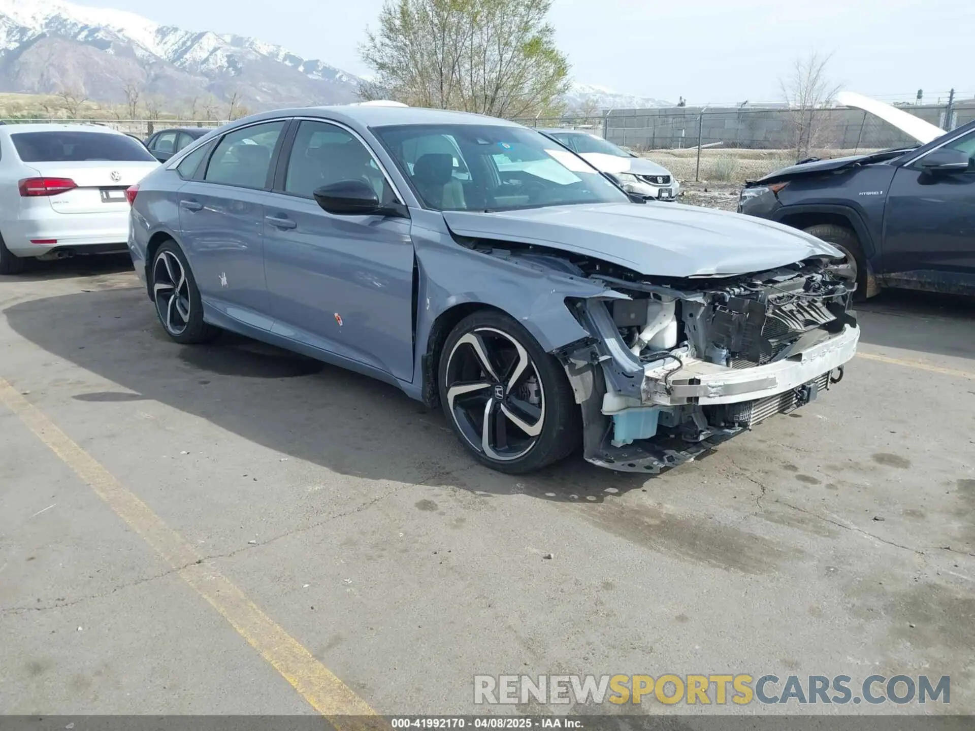 1 fotografías del automóvil dañado 1HGCV1F30NA007782 HONDA ACCORD 2022