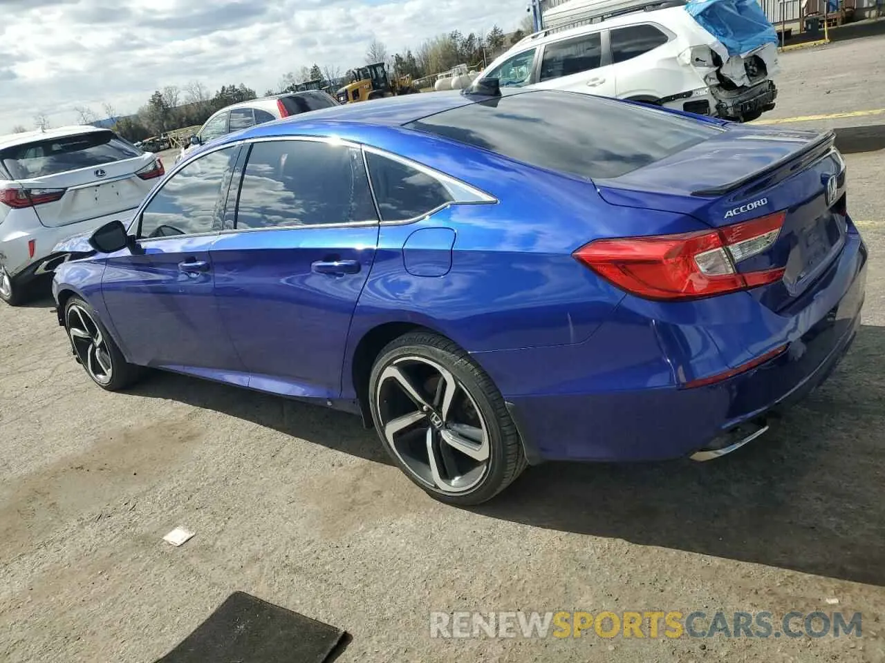 2 fotografías del automóvil dañado 1HGCV1F30NA047909 HONDA ACCORD 2022