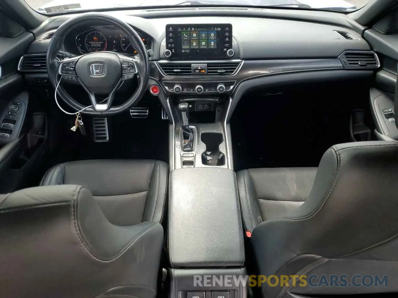 8 fotografías del automóvil dañado 1HGCV1F30NA047909 HONDA ACCORD 2022