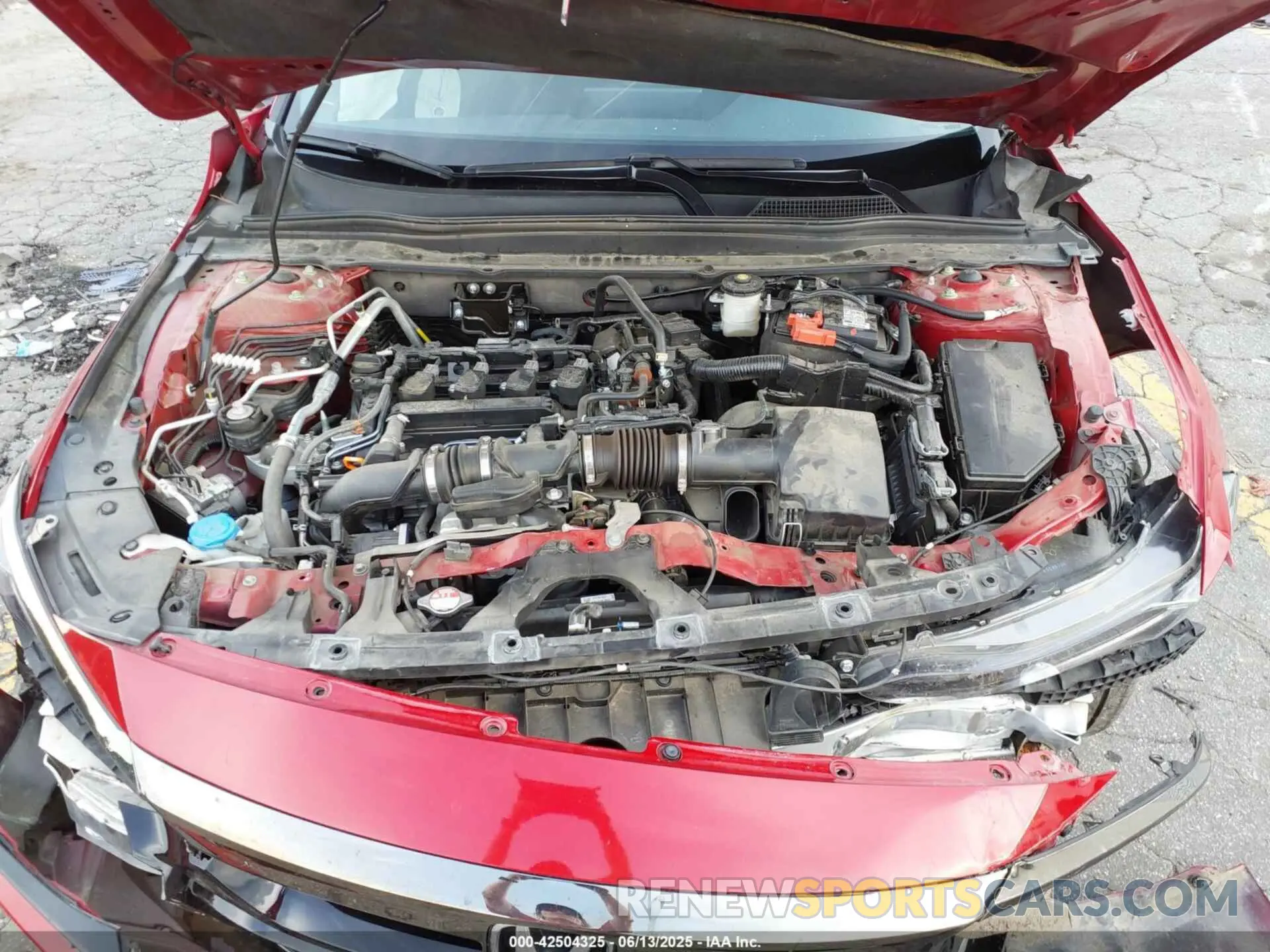 10 fotografías del automóvil dañado 1HGCV1F30NA048963 HONDA ACCORD 2022
