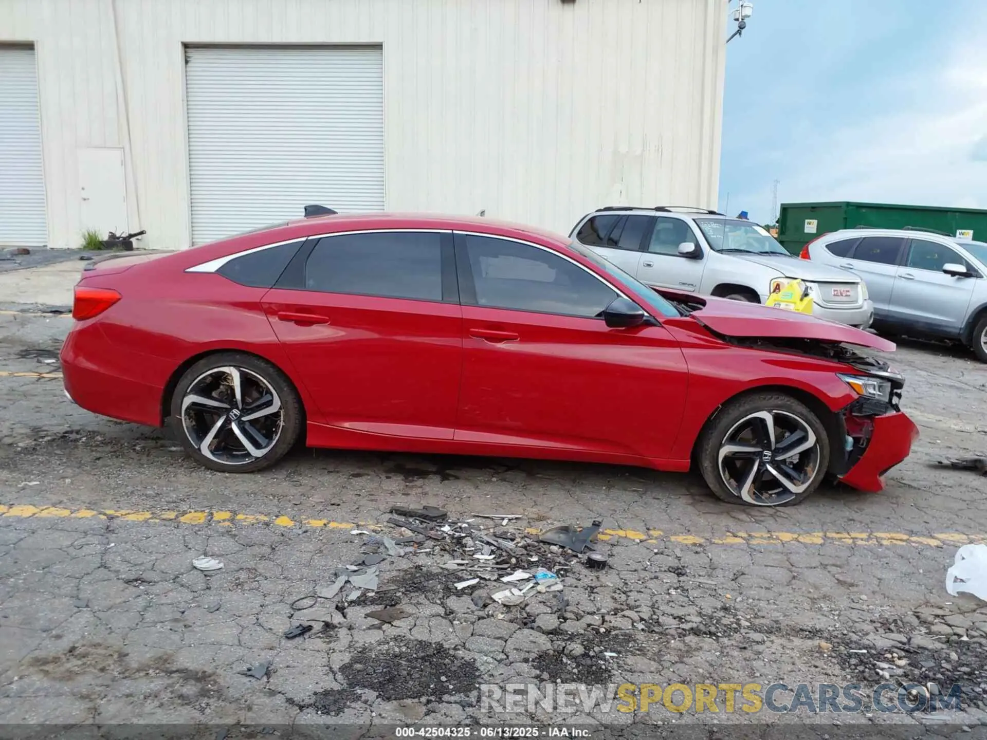 13 fotografías del automóvil dañado 1HGCV1F30NA048963 HONDA ACCORD 2022