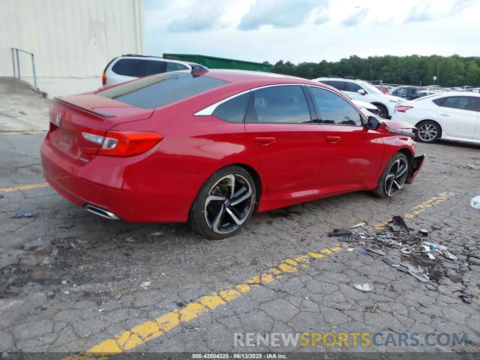 4 fotografías del automóvil dañado 1HGCV1F30NA048963 HONDA ACCORD 2022