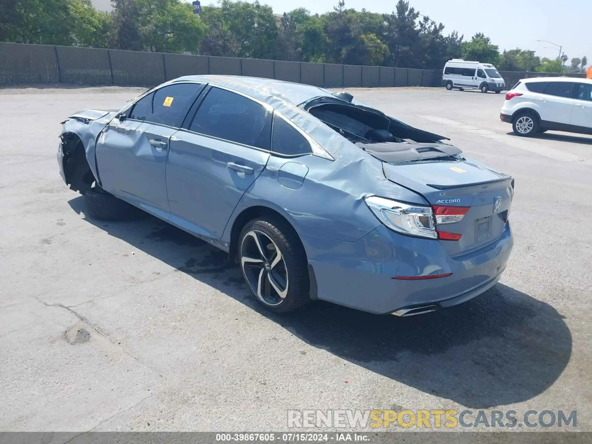 3 fotografías del automóvil dañado 1HGCV1F30NA068338 HONDA ACCORD 2022