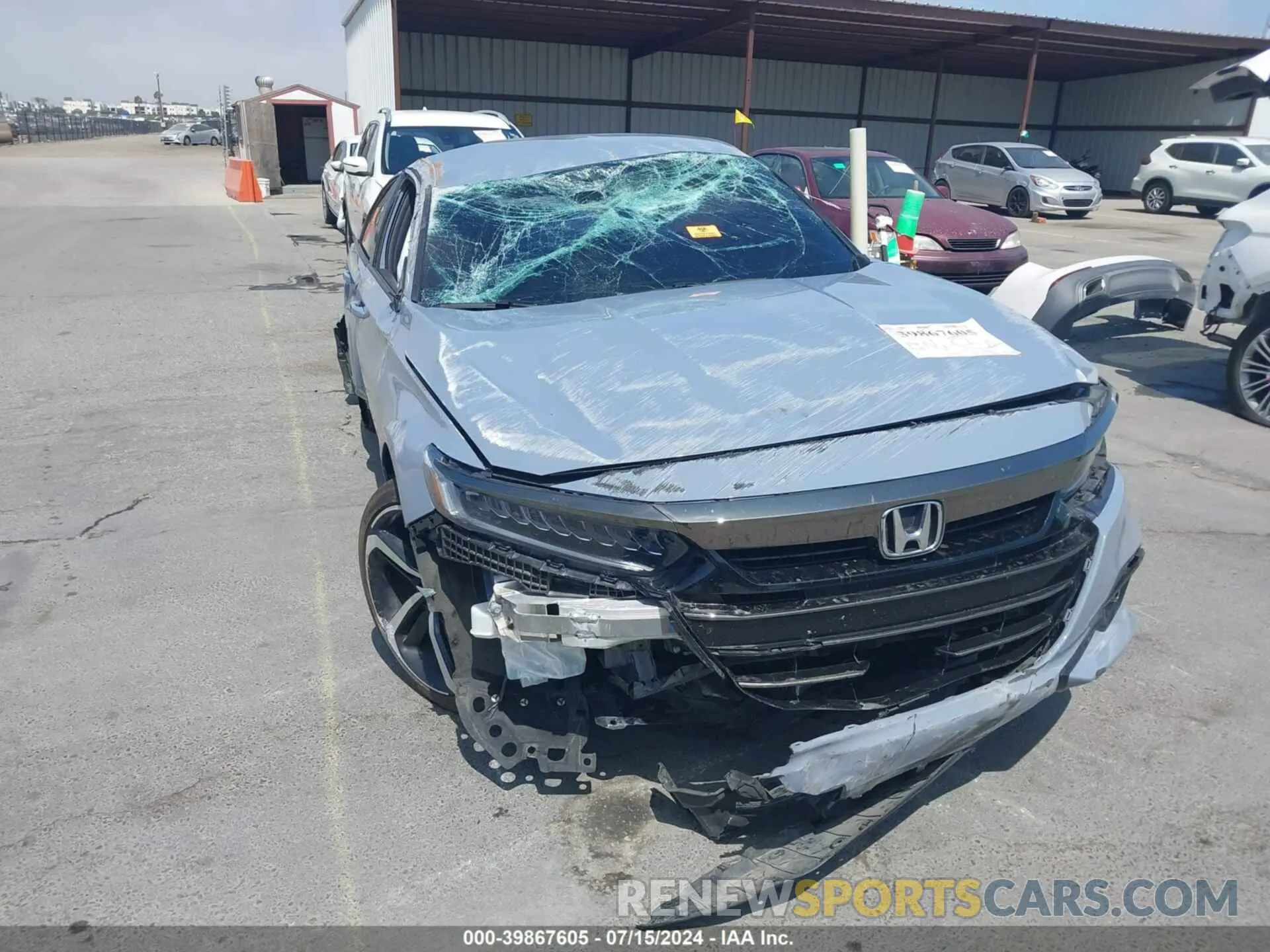 6 fotografías del automóvil dañado 1HGCV1F30NA068338 HONDA ACCORD 2022