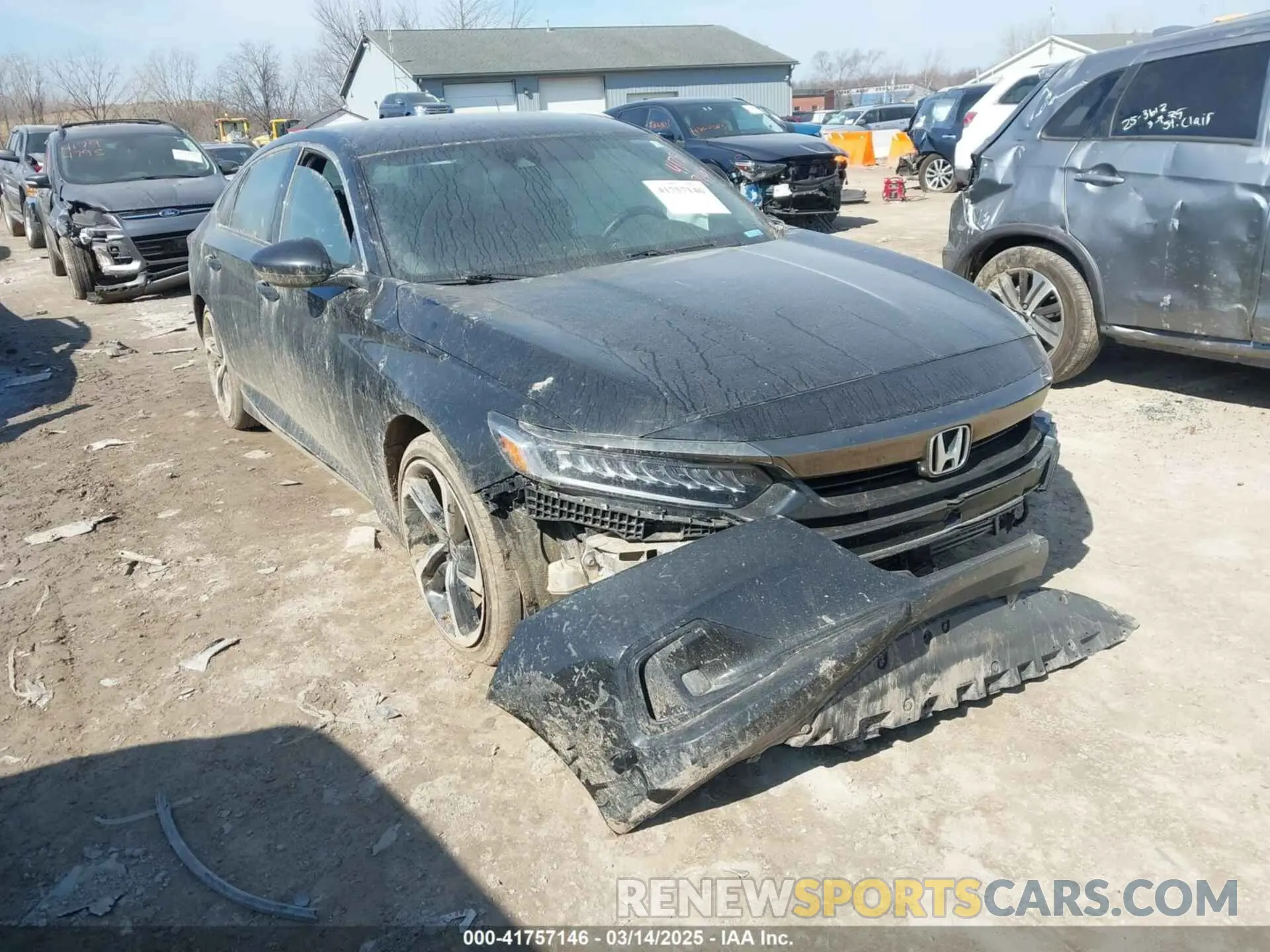 1 fotografías del automóvil dañado 1HGCV1F30NA105887 HONDA ACCORD 2022