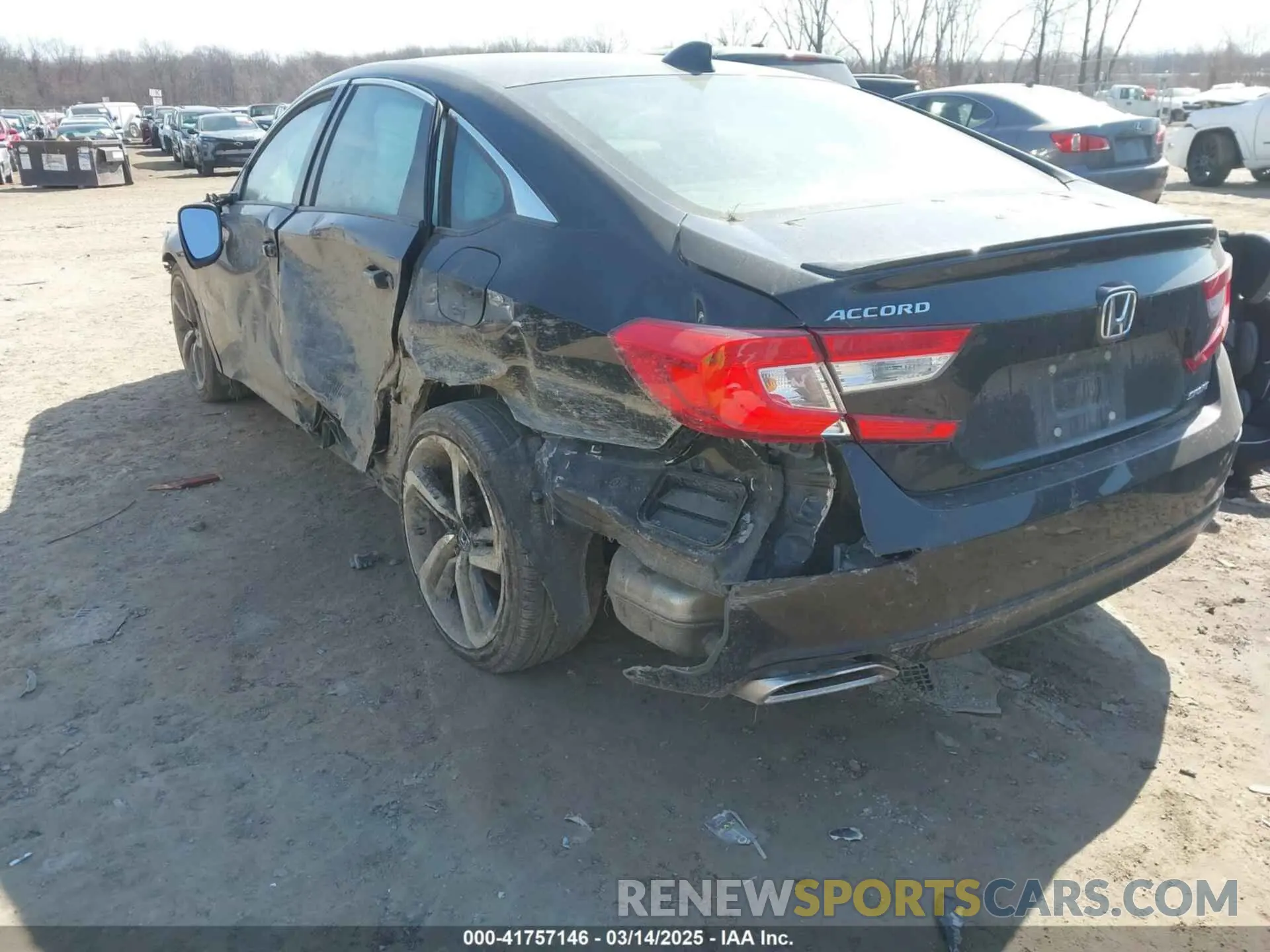 3 fotografías del automóvil dañado 1HGCV1F30NA105887 HONDA ACCORD 2022