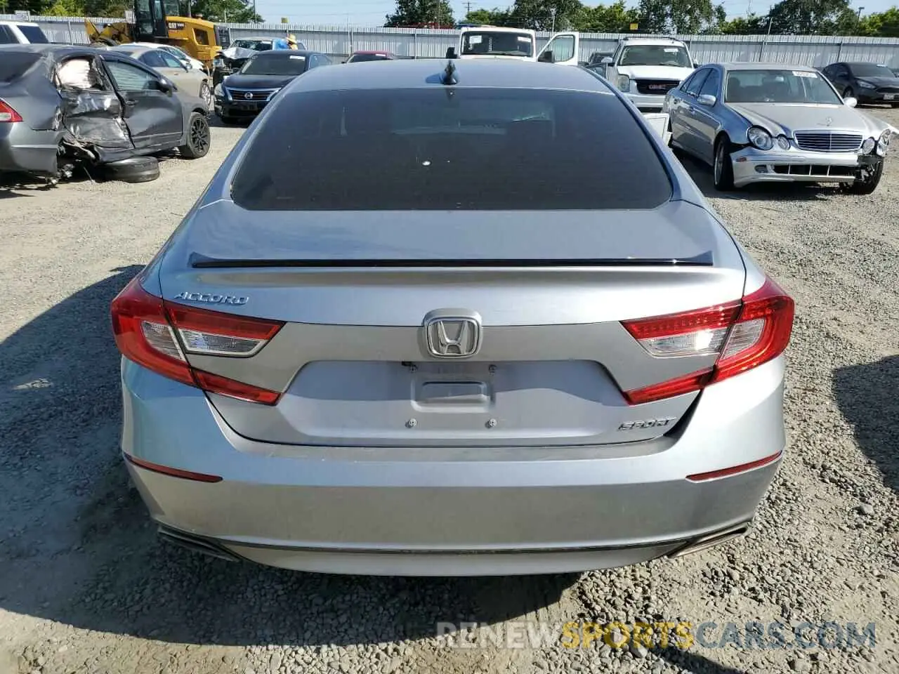 6 fotografías del automóvil dañado 1HGCV1F31NA002347 HONDA ACCORD 2022